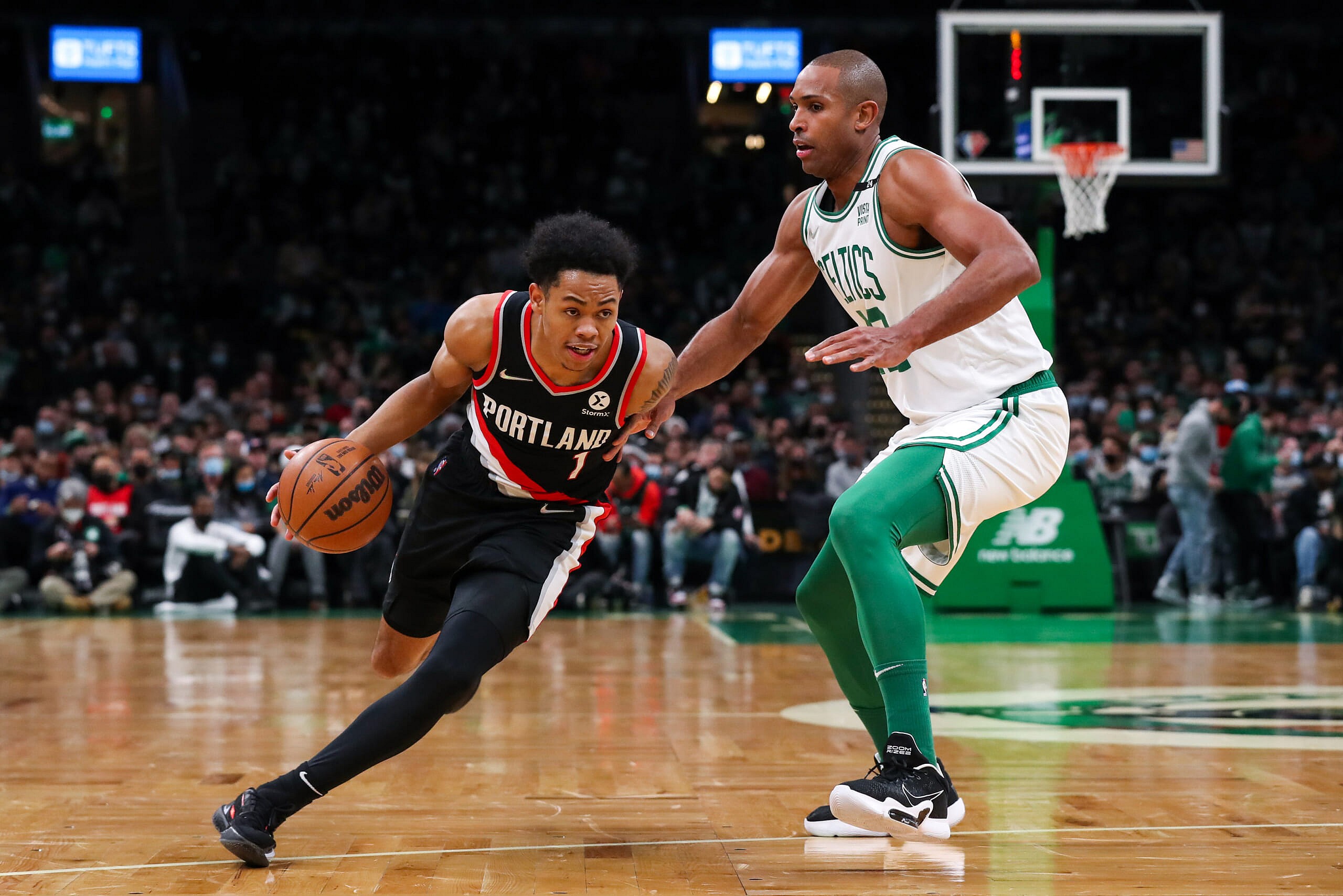 NBA: Portland Trail Blazers at Boston Celtics