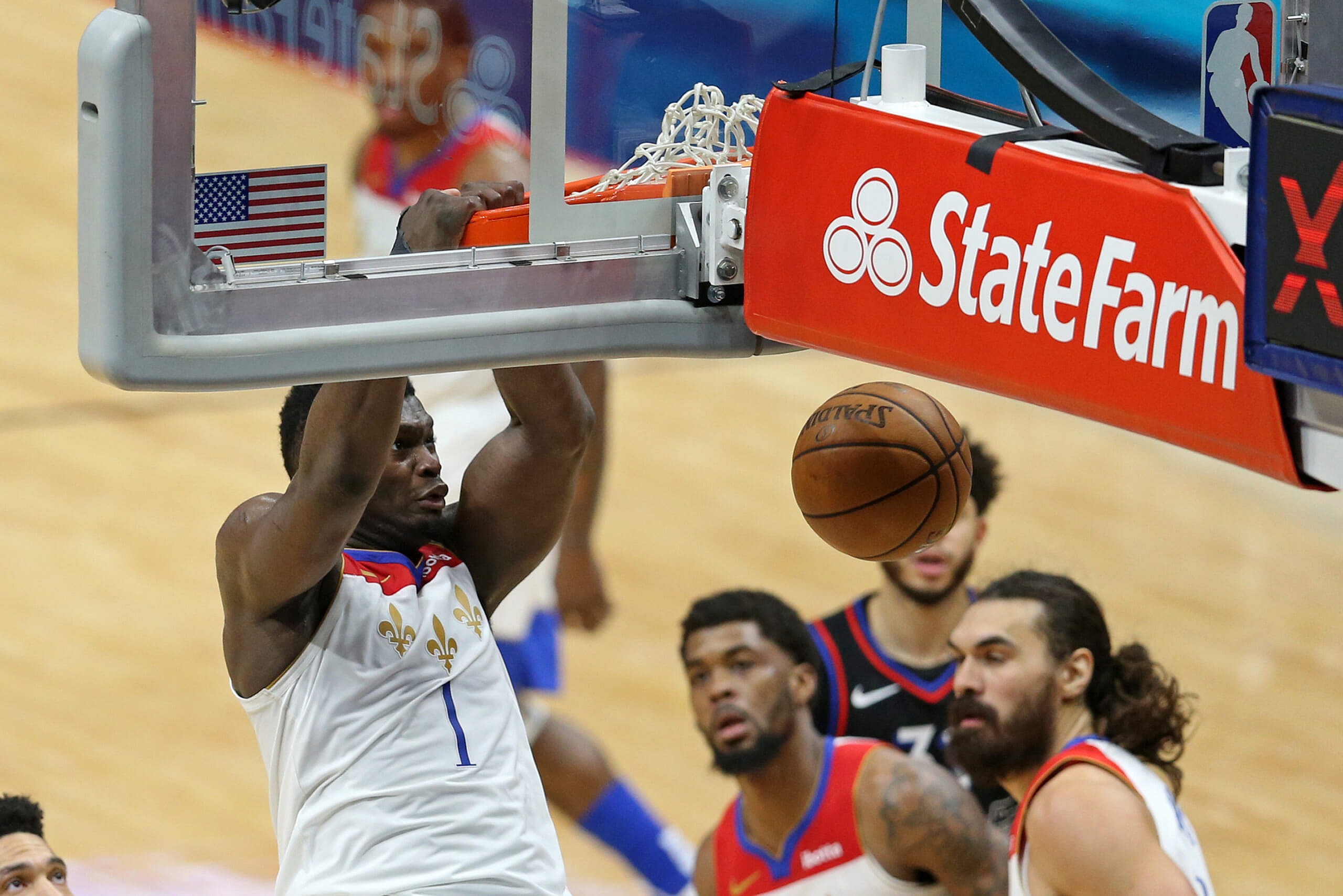 NBA: Philadelphia 76ers at New Orleans Pelicans