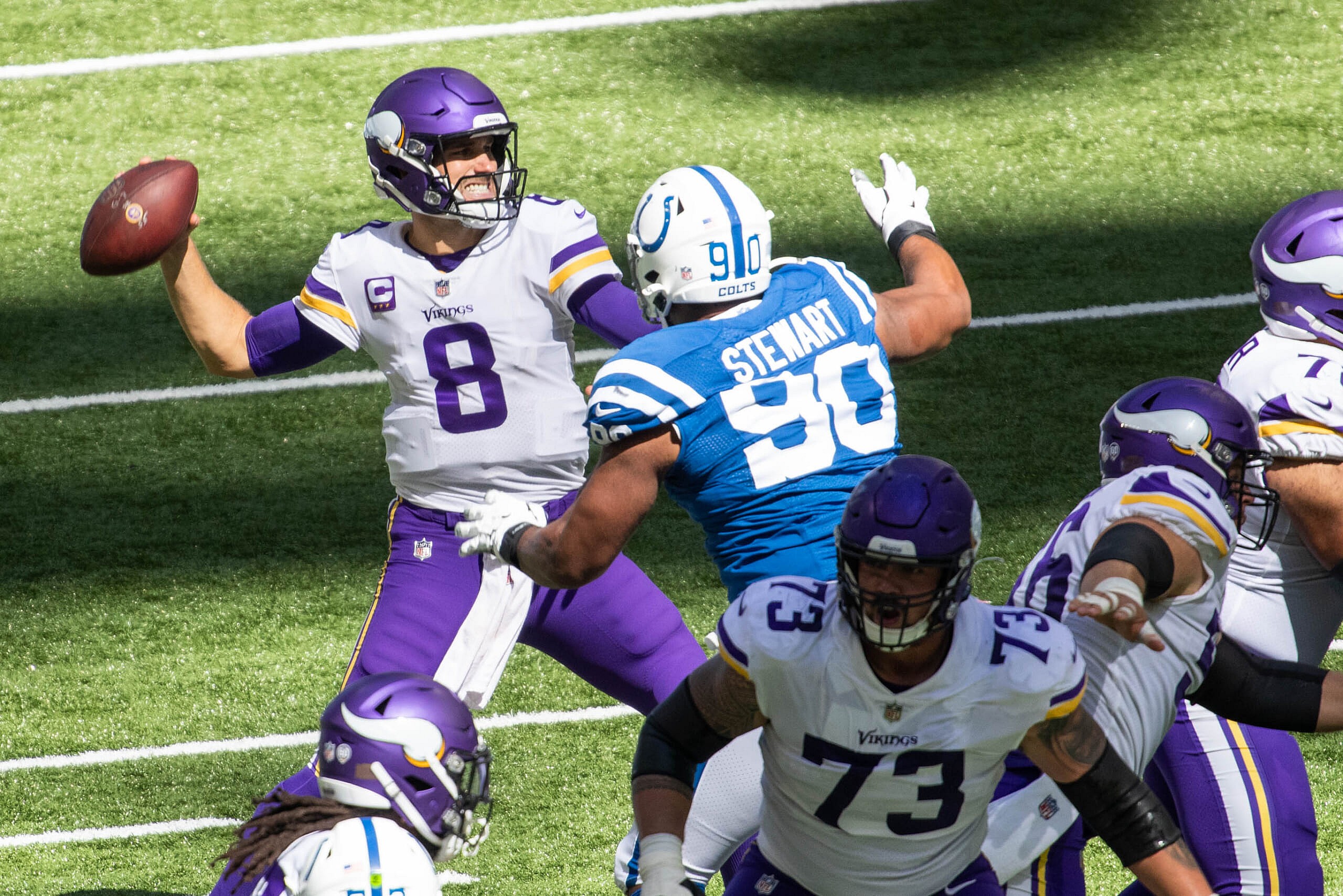 NFL: Minnesota Vikings at Indianapolis Colts