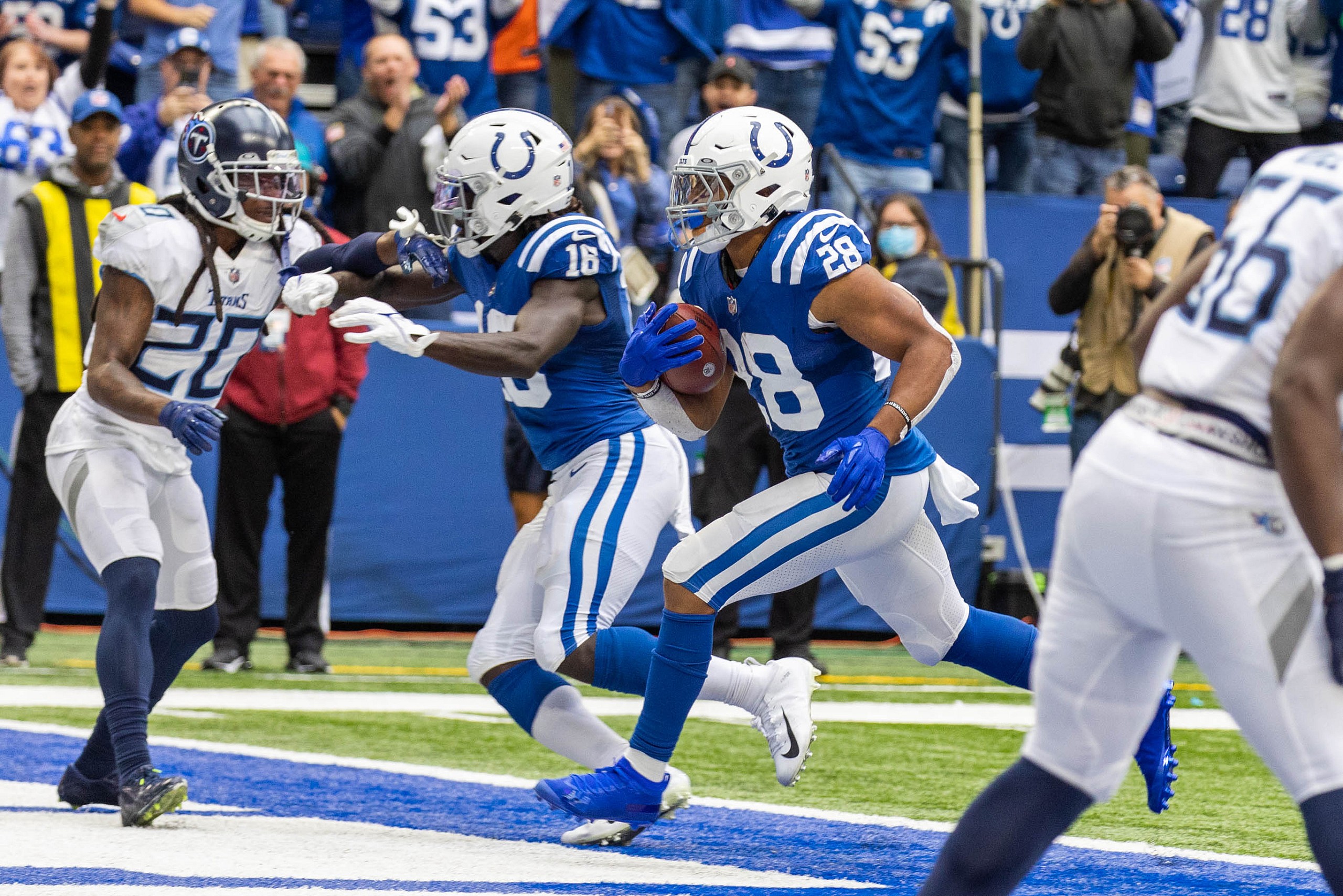 NFL: Tennessee Titans at Indianapolis Colts