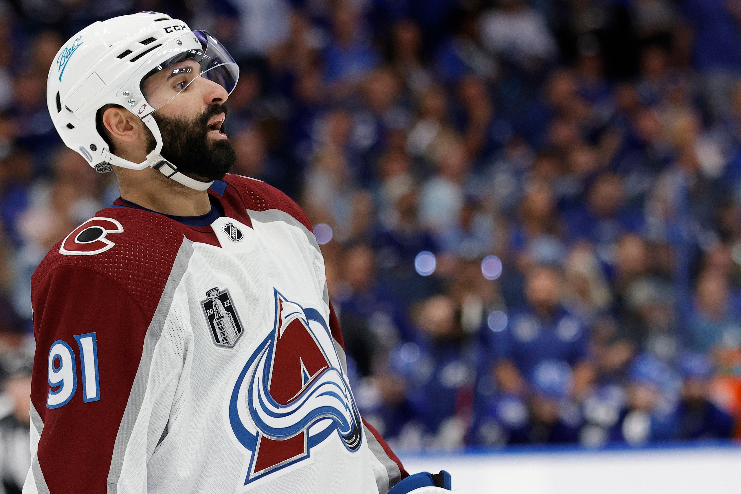 NHL: Stanley Cup Playoffs-Colorado Avalanche at Tampa Bay Lightning