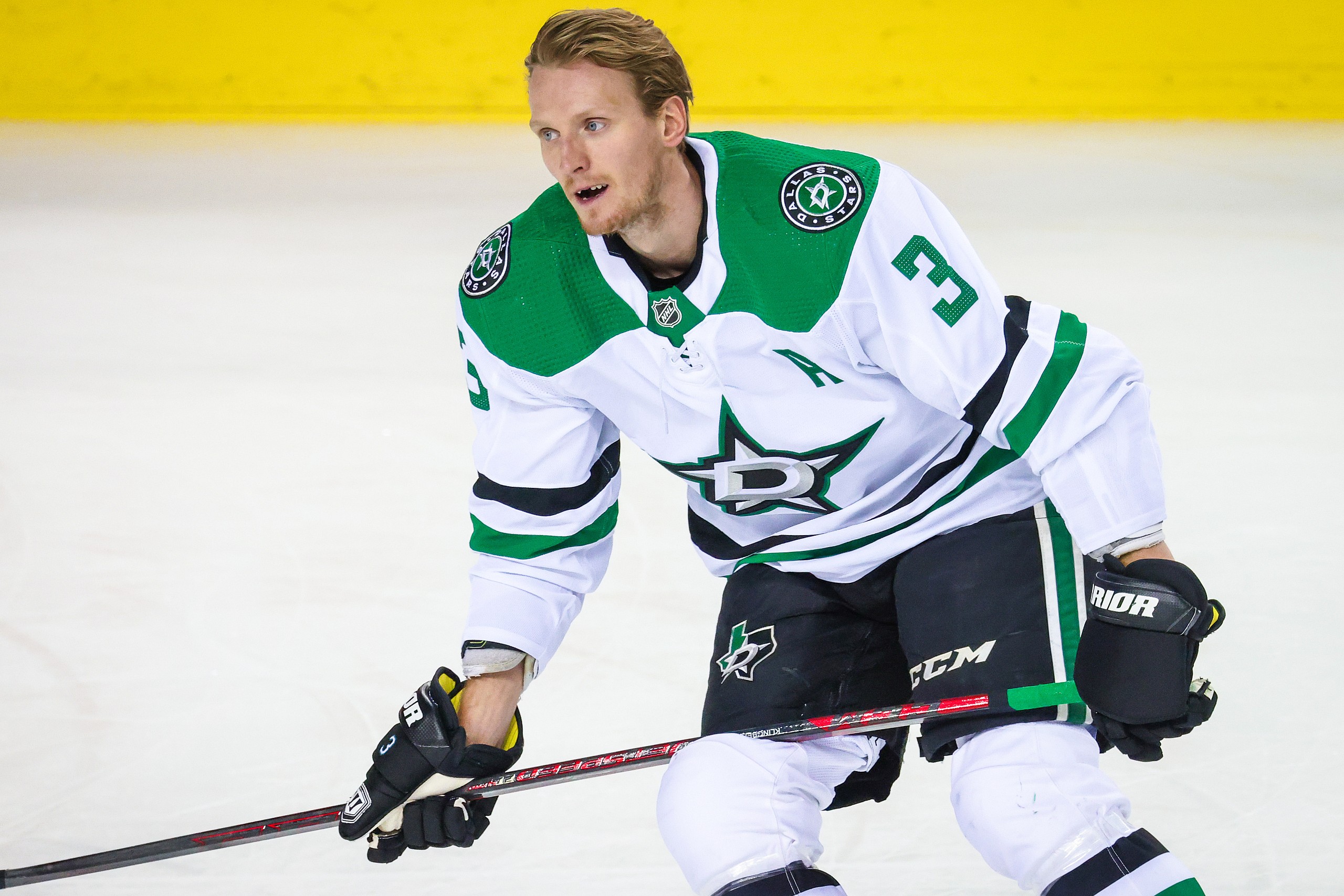 NHL: Stanley Cup Playoffs-Dallas Stars at Calgary Flames