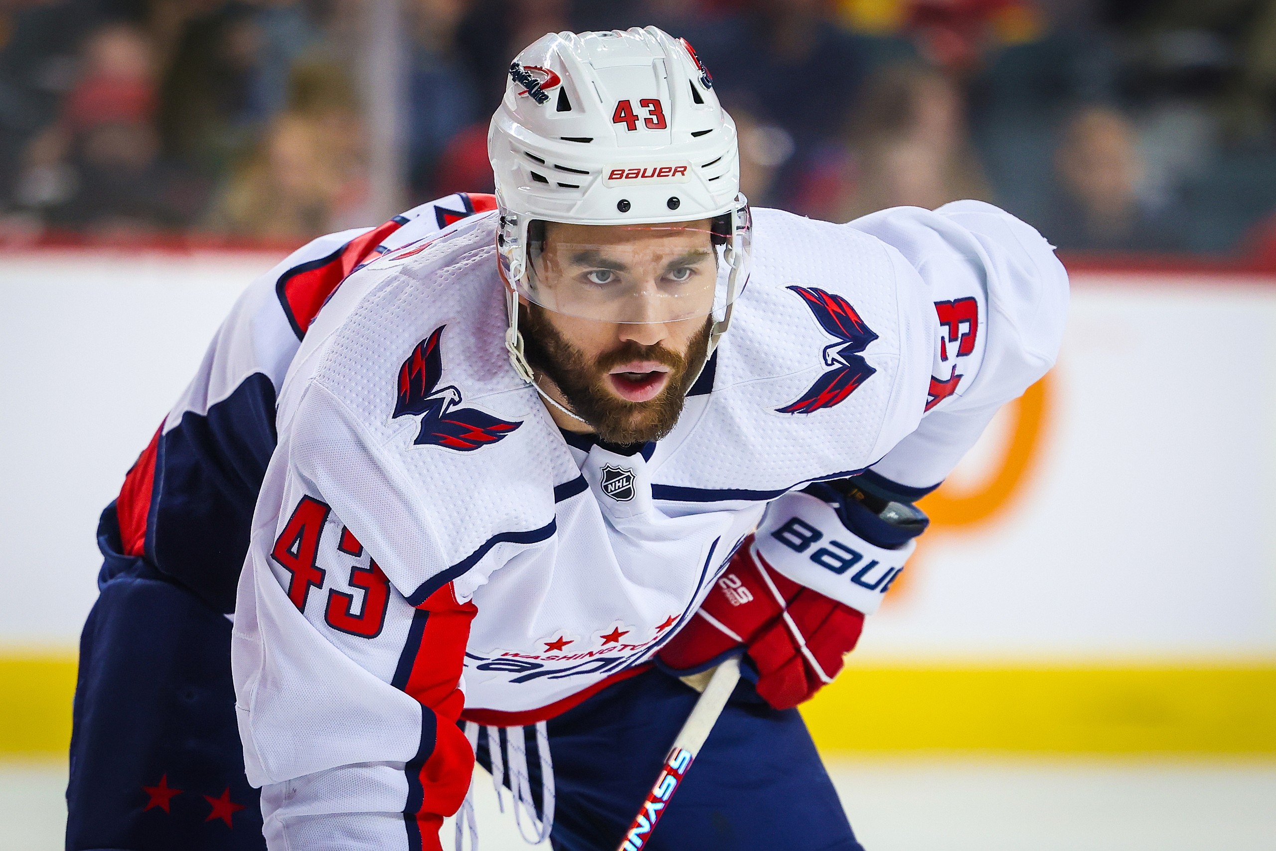 NHL: Washington Capitals at Calgary Flames