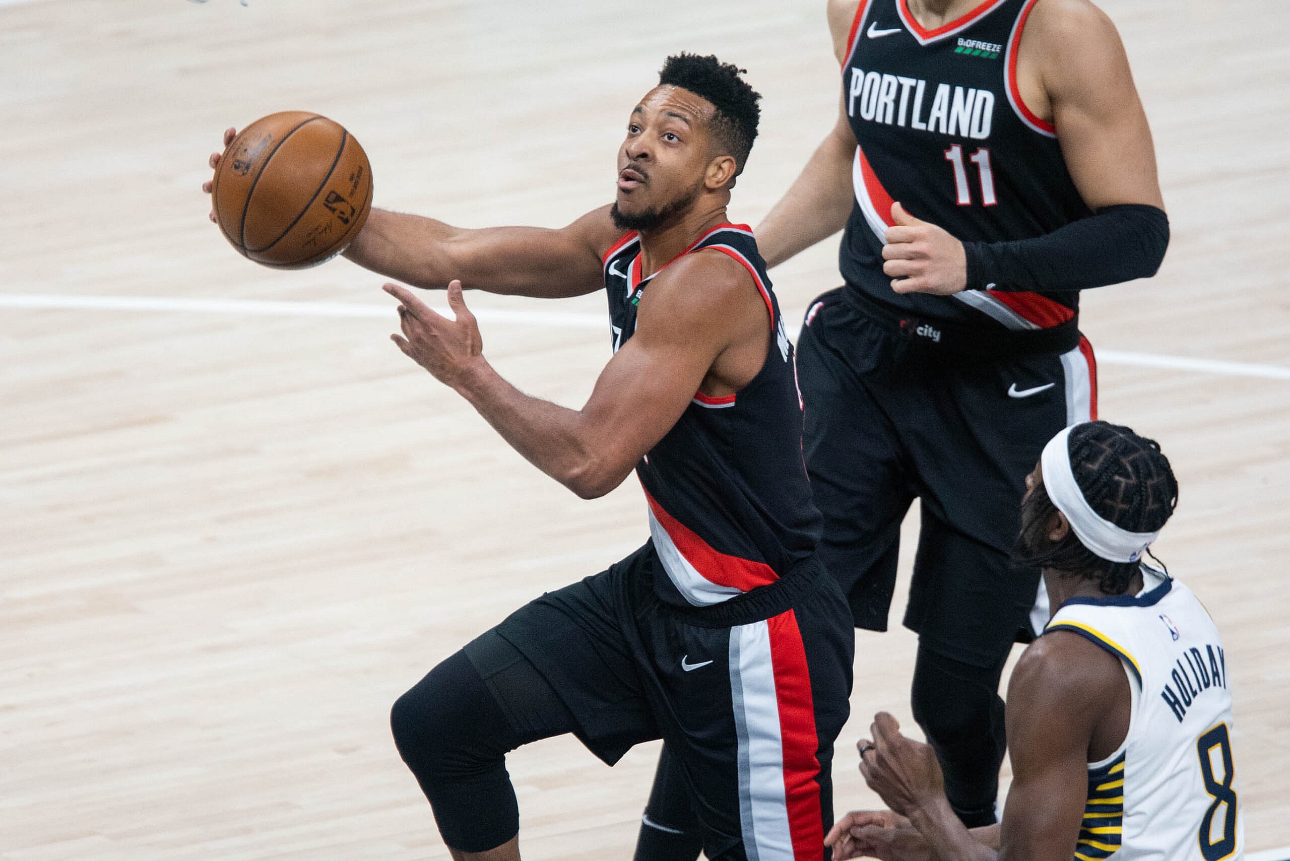 c.j. mccollum trade to the indiana pacers
