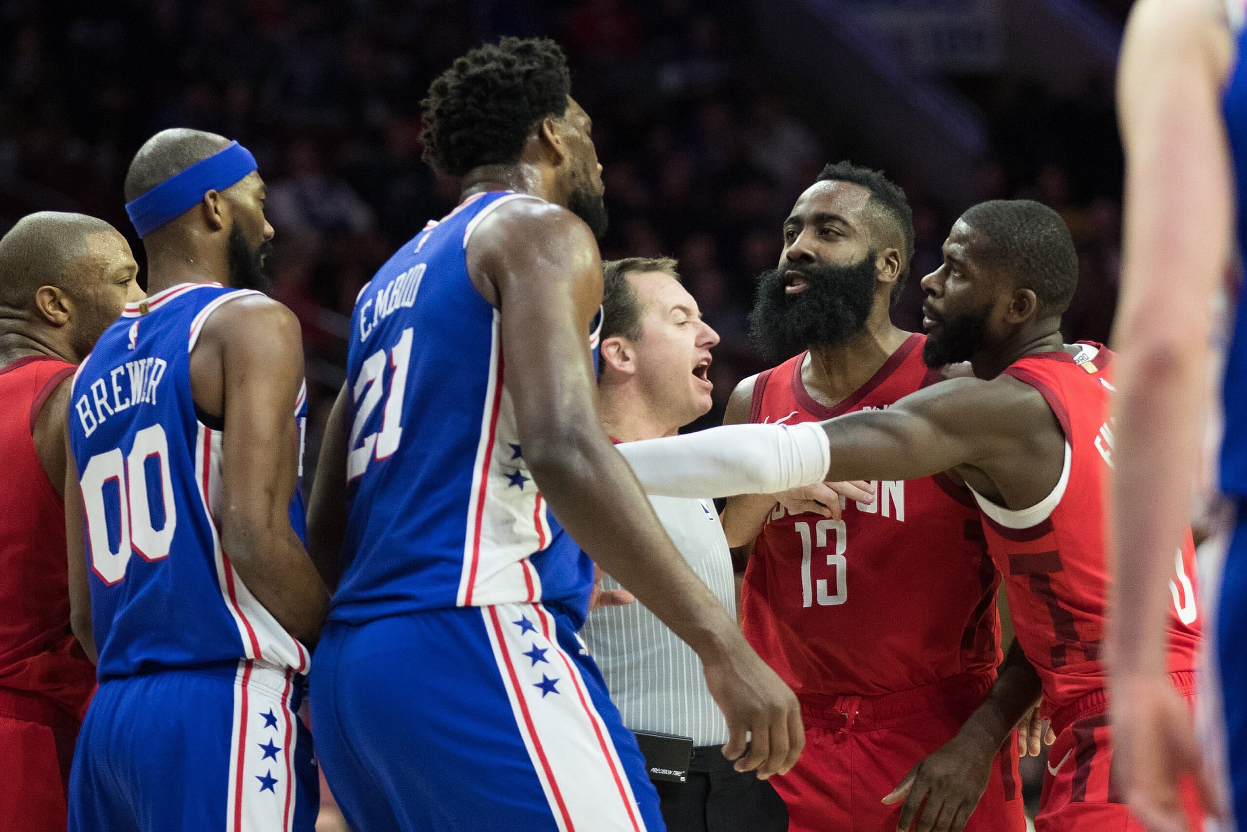 NBA: Houston Rockets at Philadelphia 76ers