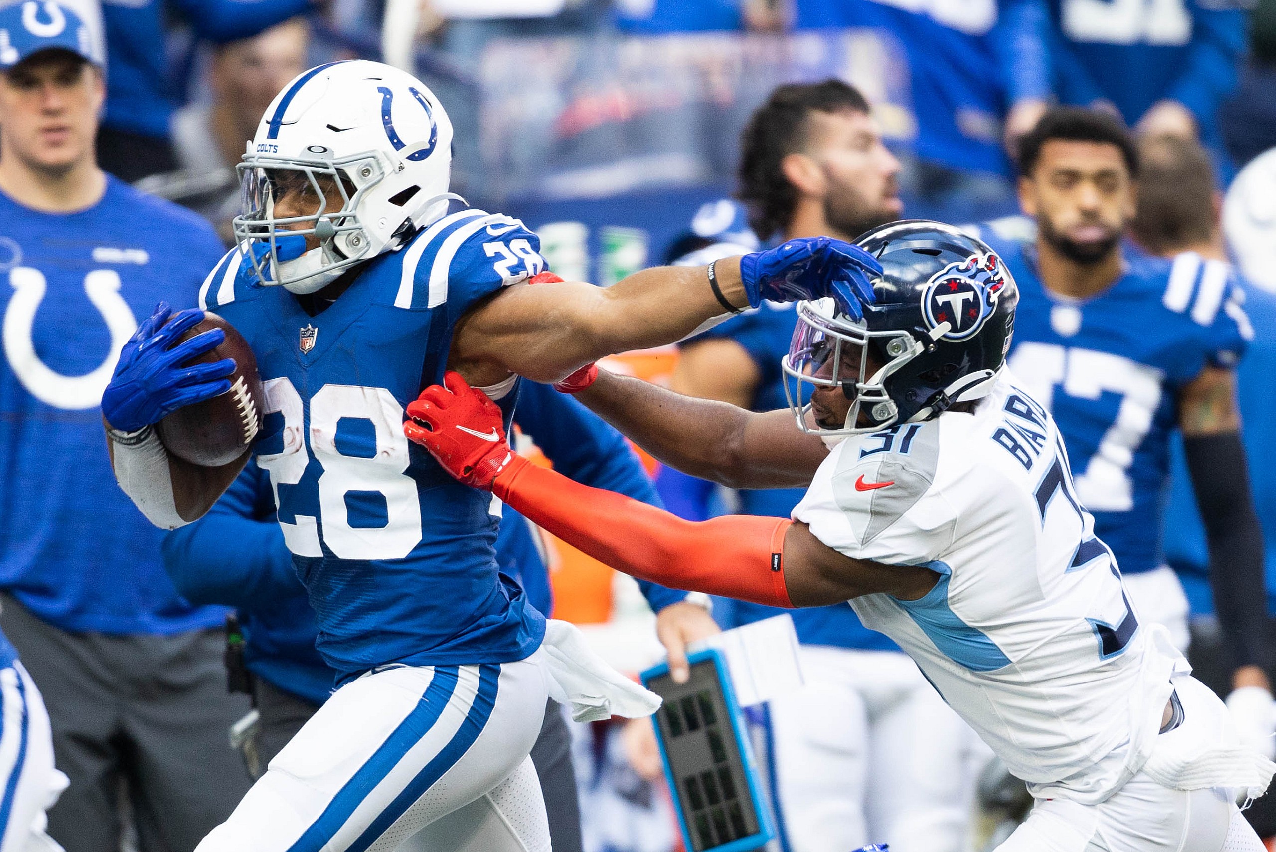 NFL: Tennessee Titans at Indianapolis Colts