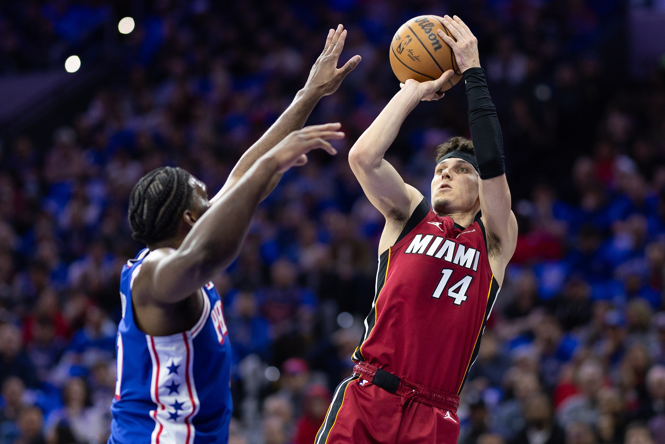 NBA: Playoffs-Miami Heat at Philadelphia 76ers
