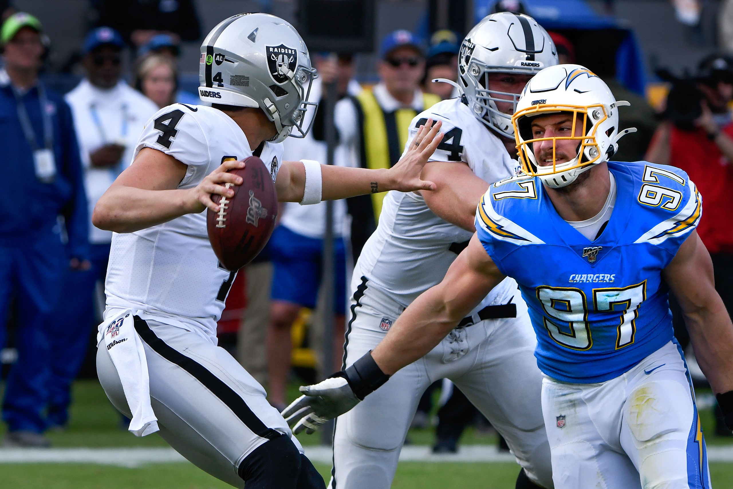 NFL: Oakland Raiders at Los Angeles Chargers