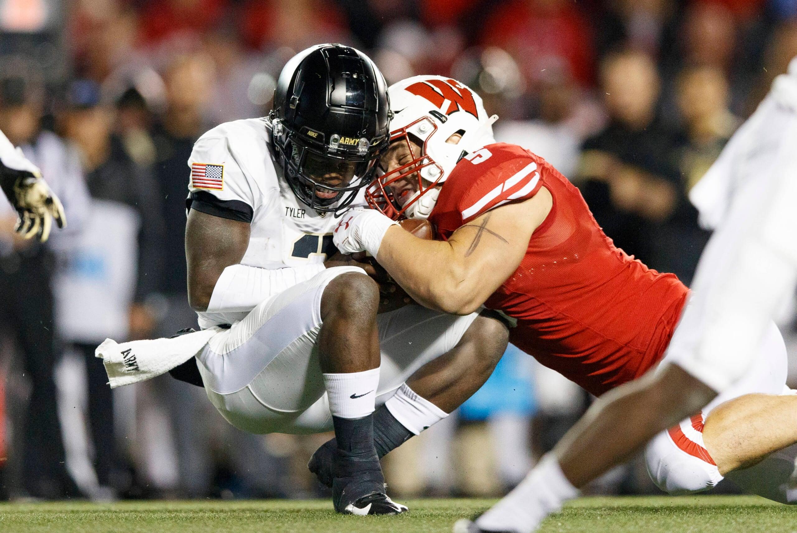 NCAA Football: Army at Wisconsin