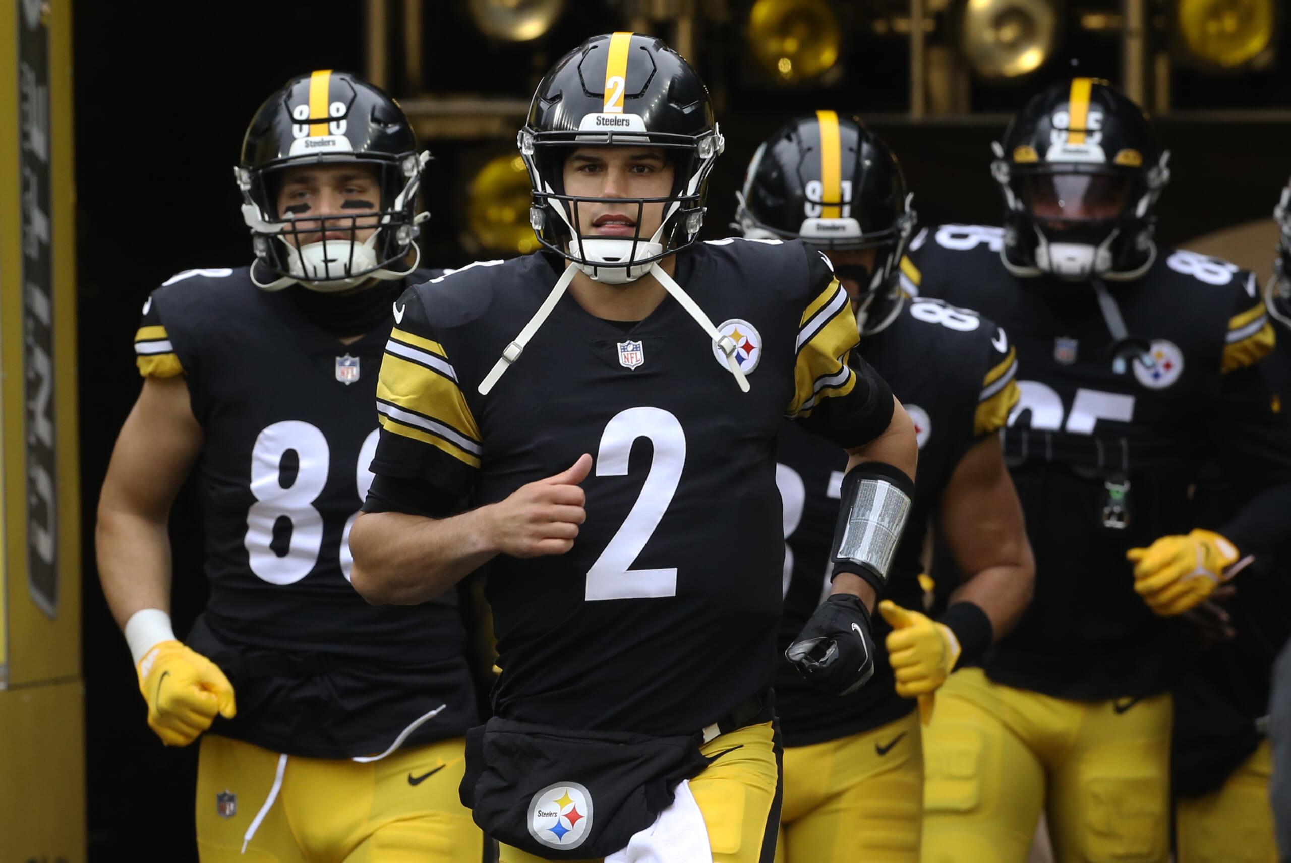 pittsburgh steelers start mason rudolph