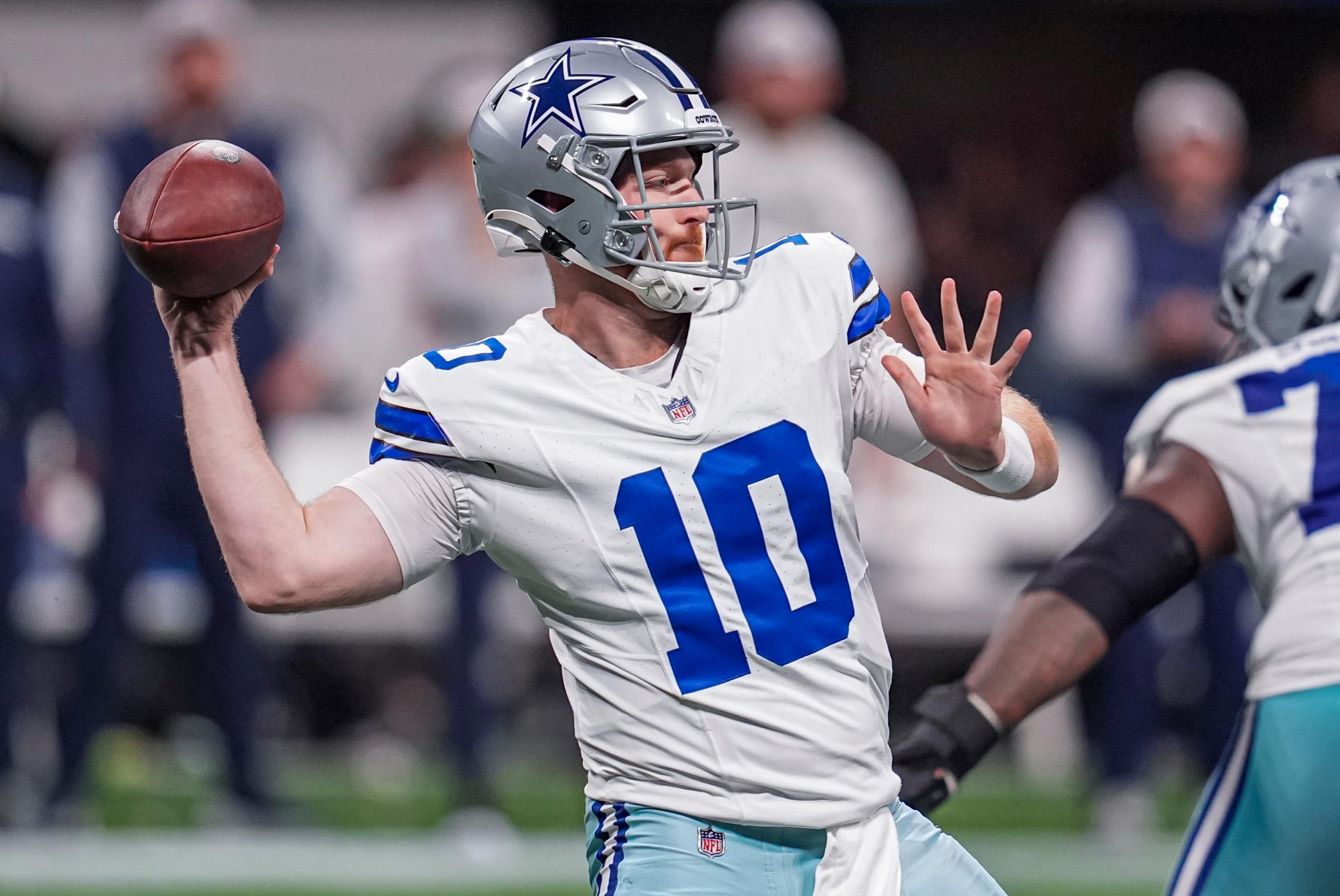 Cooper Rush, Dak Prescott, Dallas Cowboys