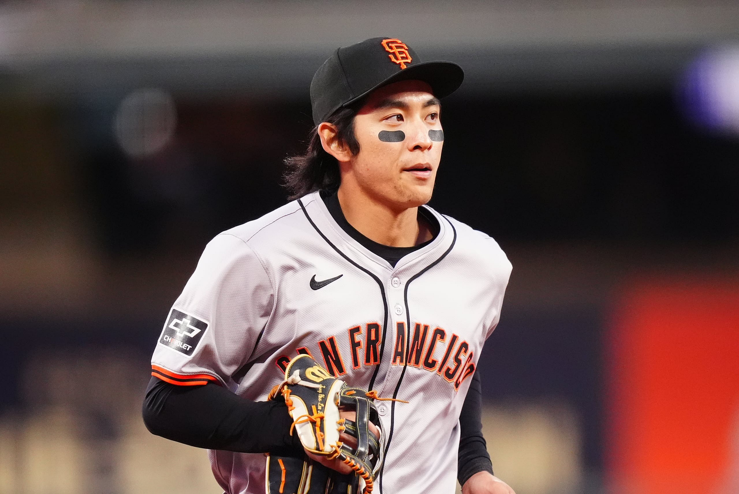 San Francisco Giants outfielder Jung Hoo Lee 
