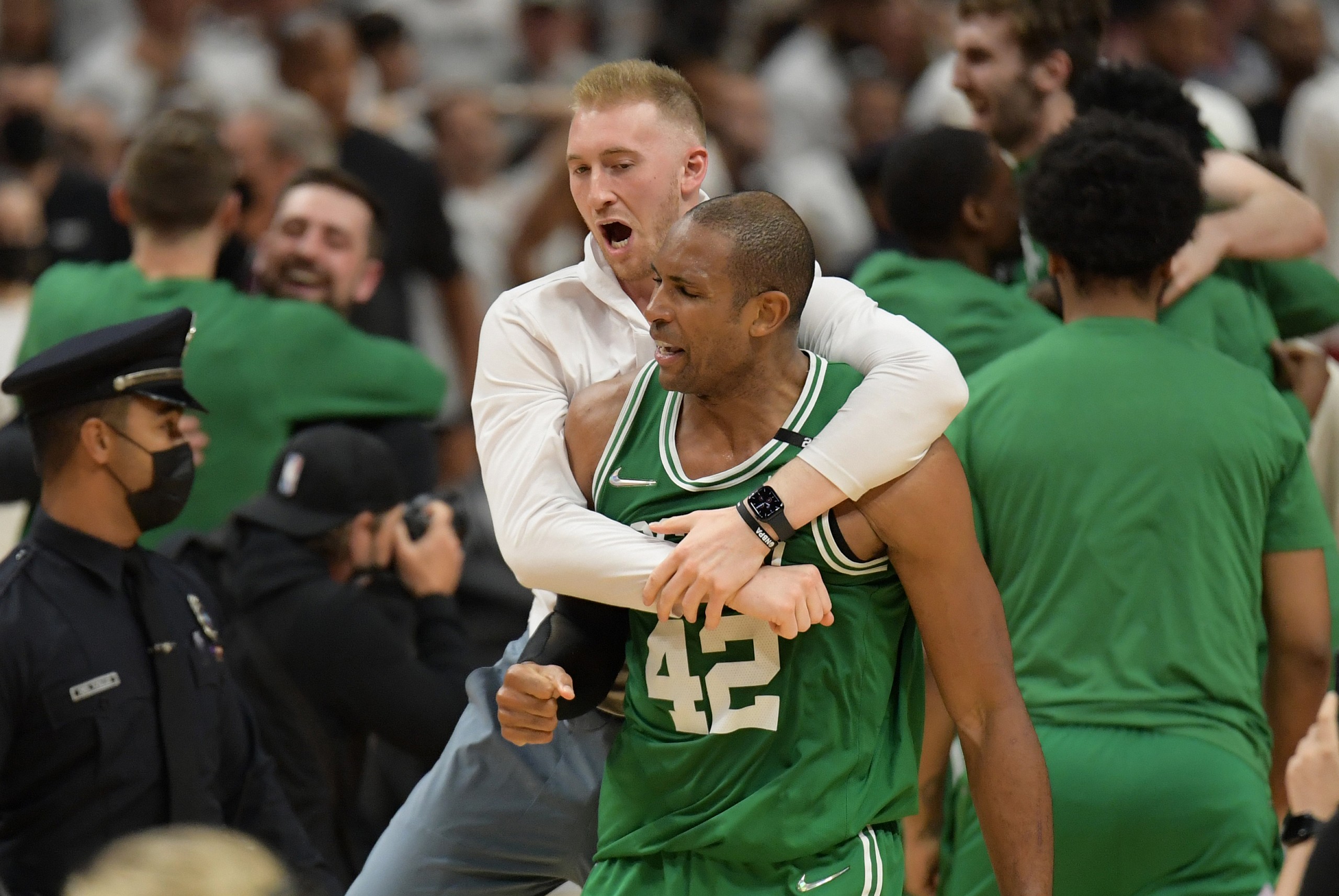 NBA: Playoffs-Boston Celtics at Miami Heat
