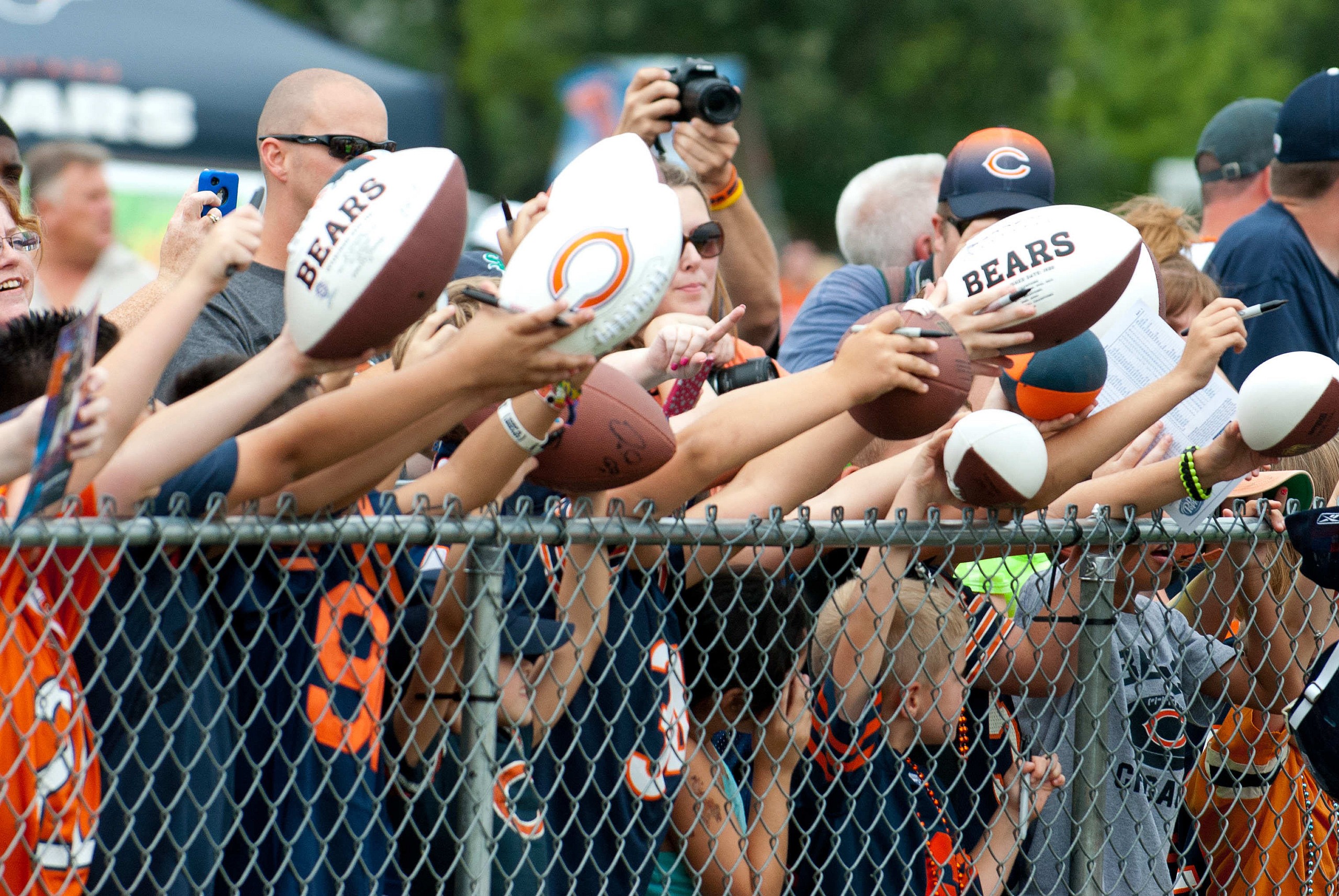 NFL:  Chicago Bears-Training Camp