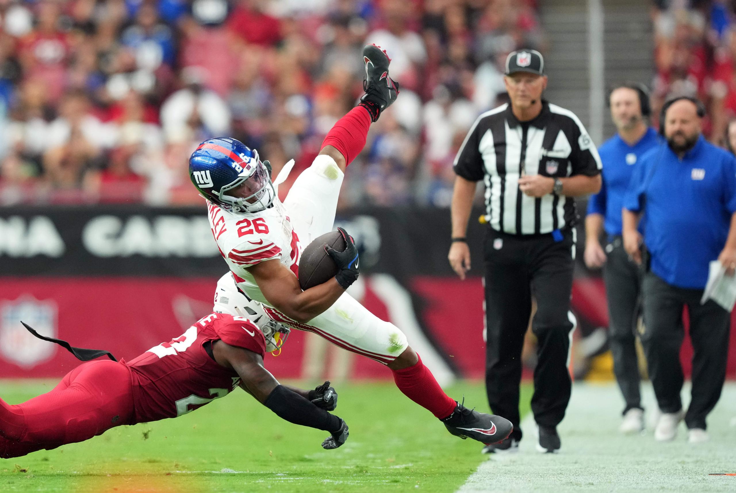 nfl injury report: saquon barkley
