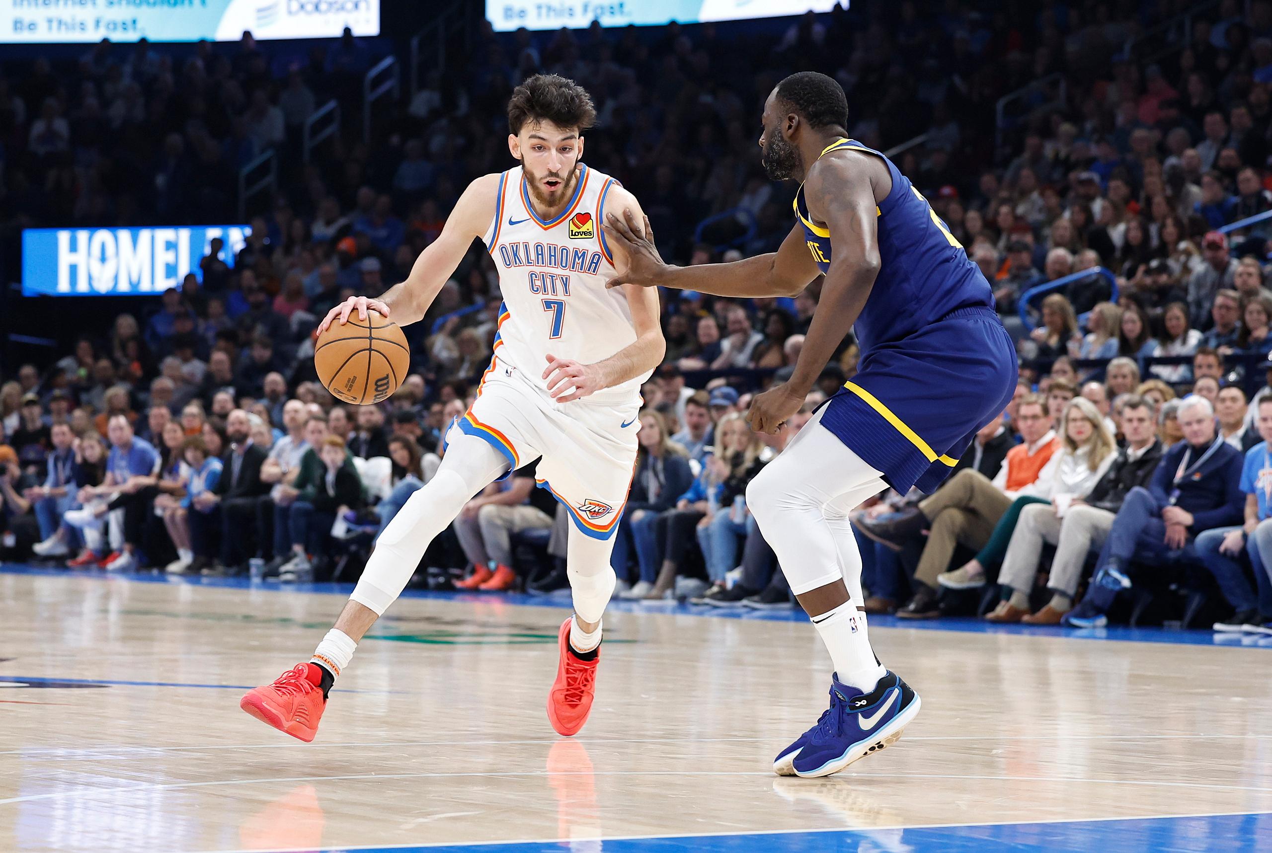 NBA: Golden State Warriors at Oklahoma City Thunder