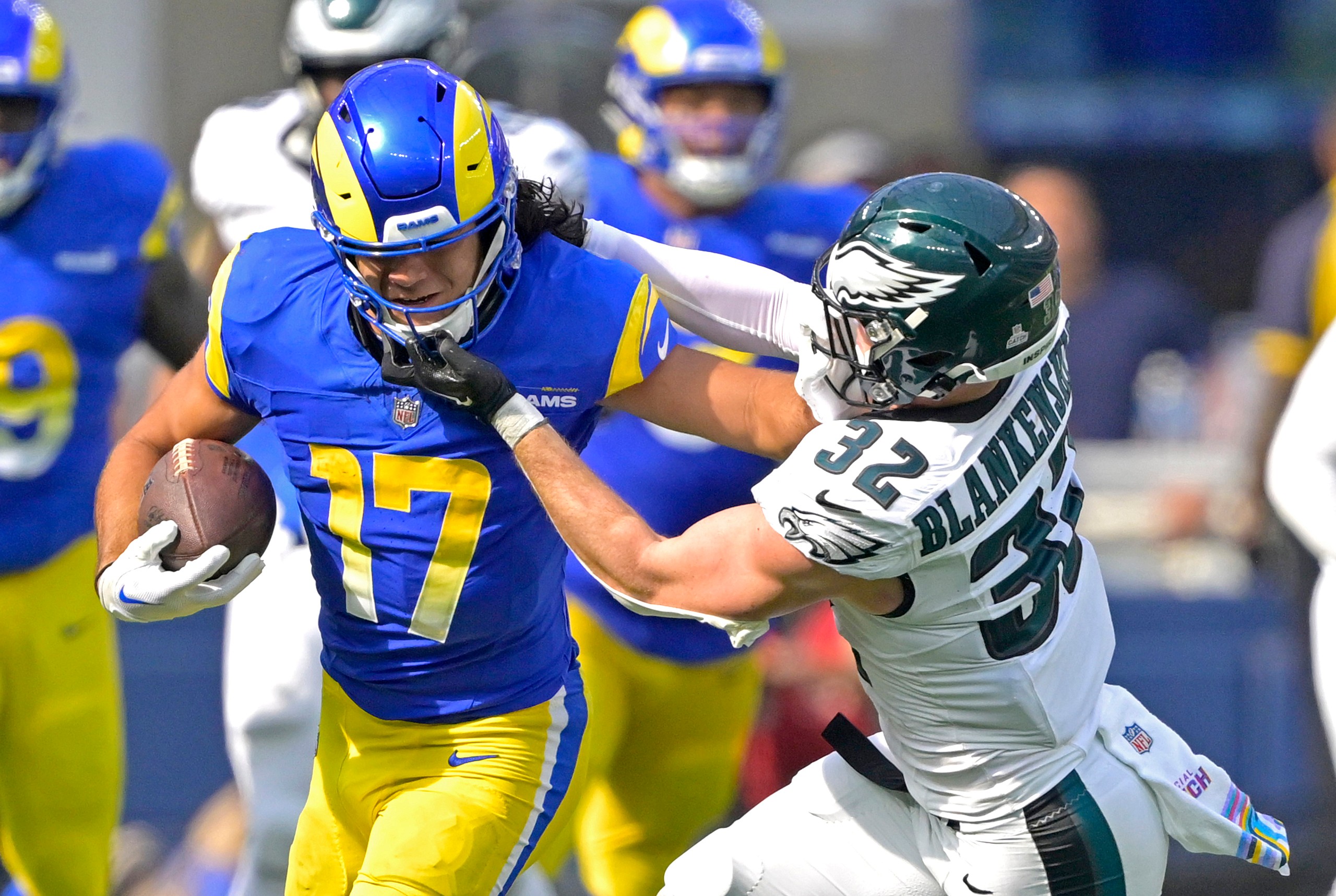 NFL: Philadelphia Eagles at Los Angeles Rams