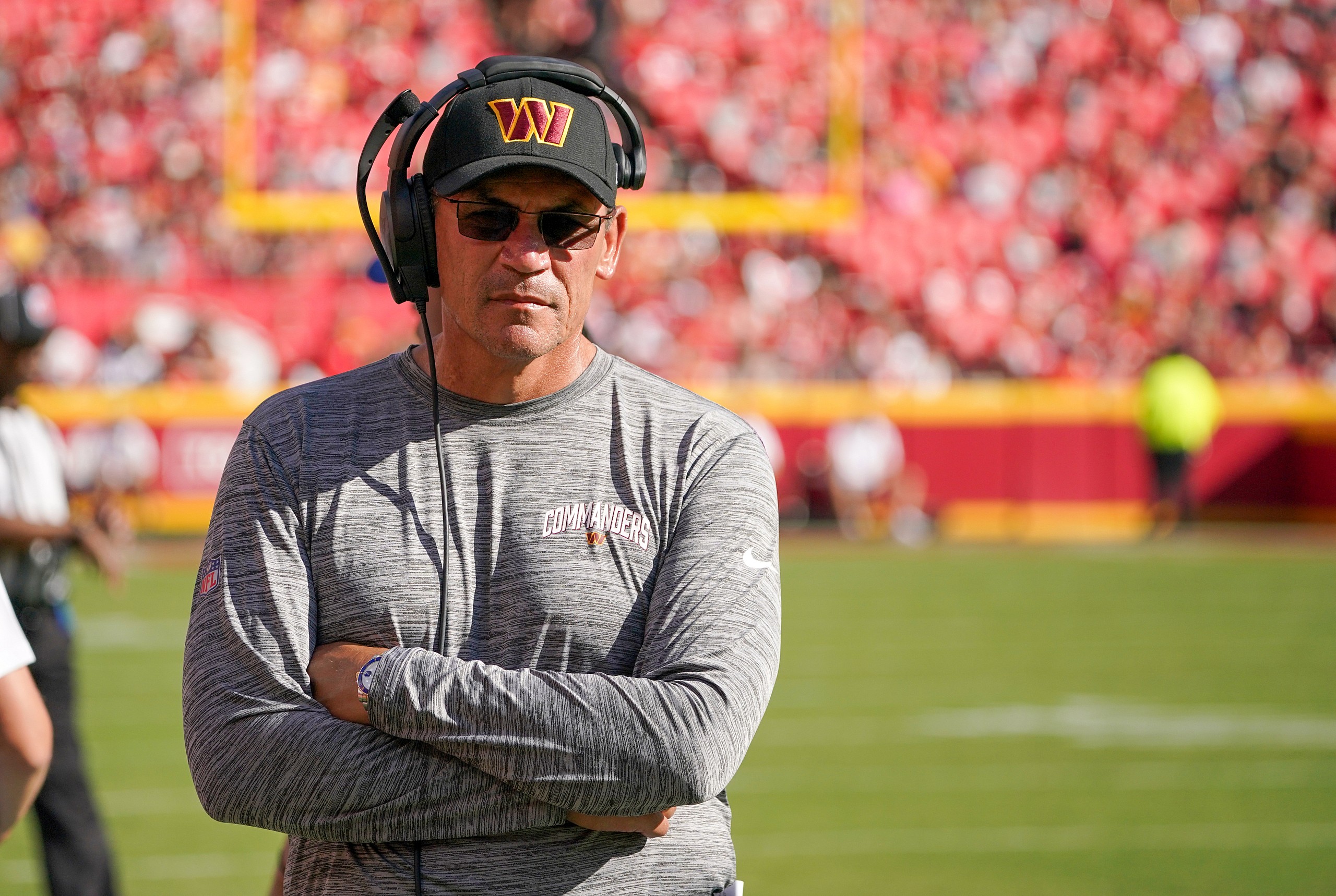 washington commanders ron rivera on the hot seat
