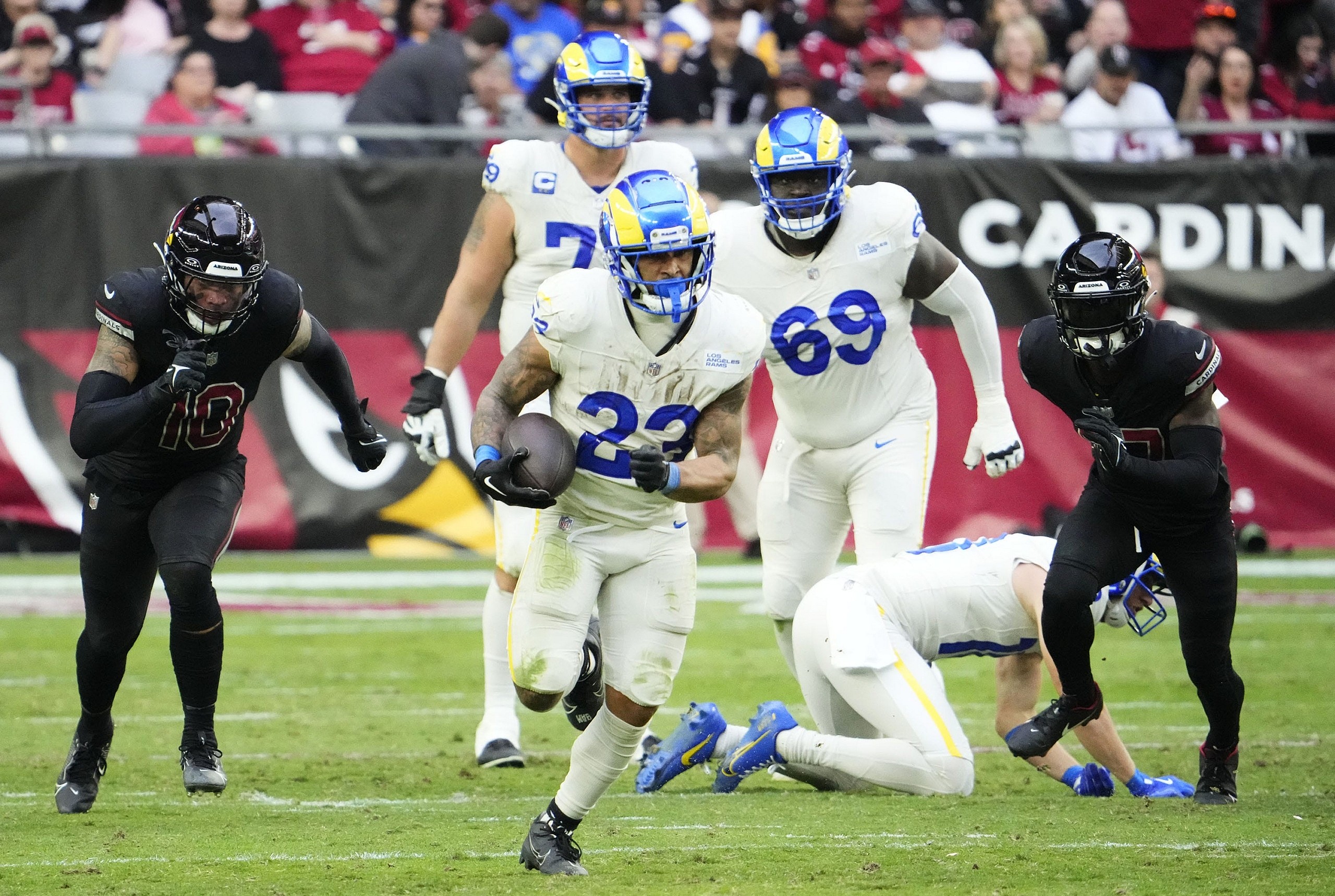 nfl week 12 grades: los angeles rams