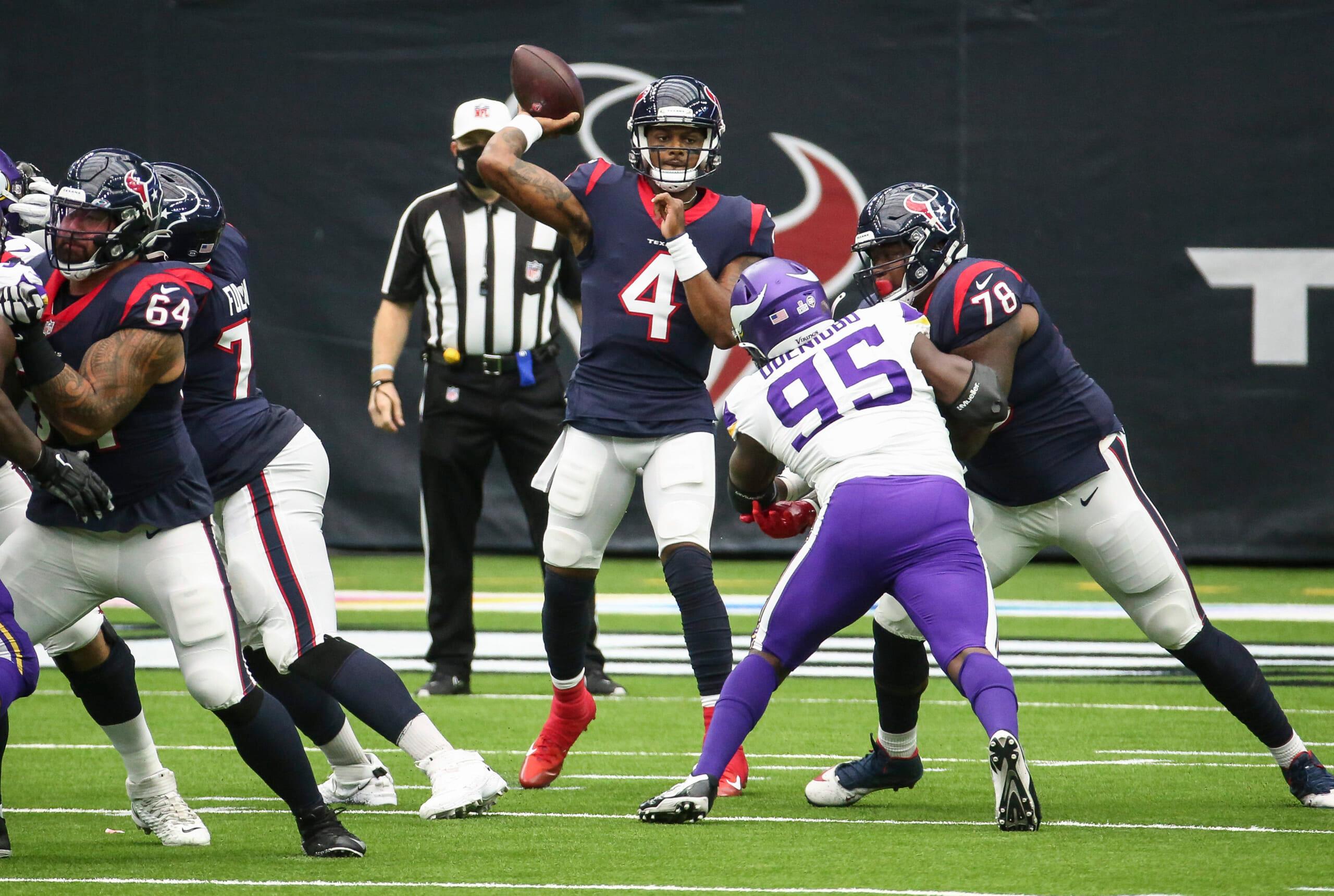 deshaun watson trade, minnesota vikings