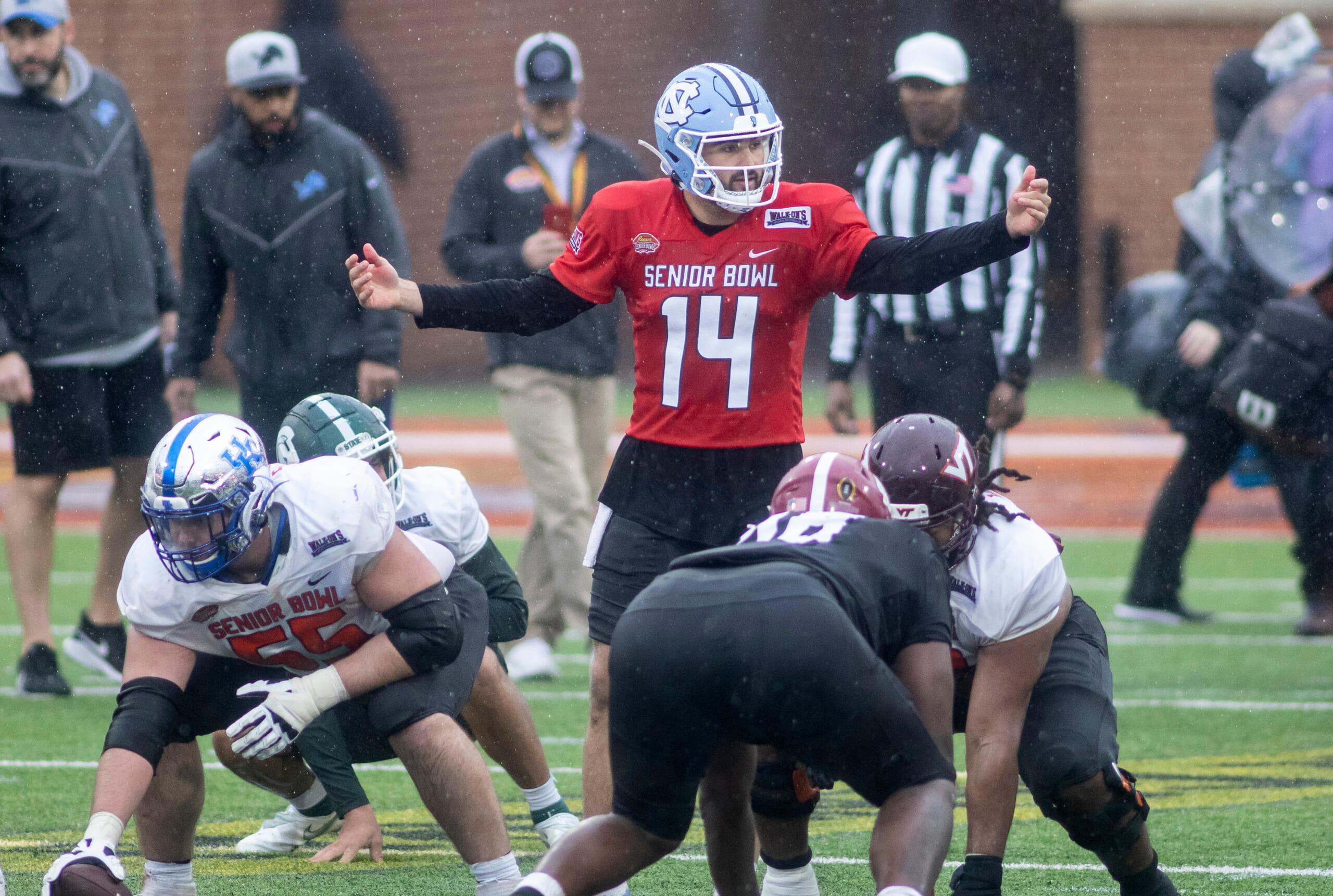 NCAA Football: Senior Bowl Practice