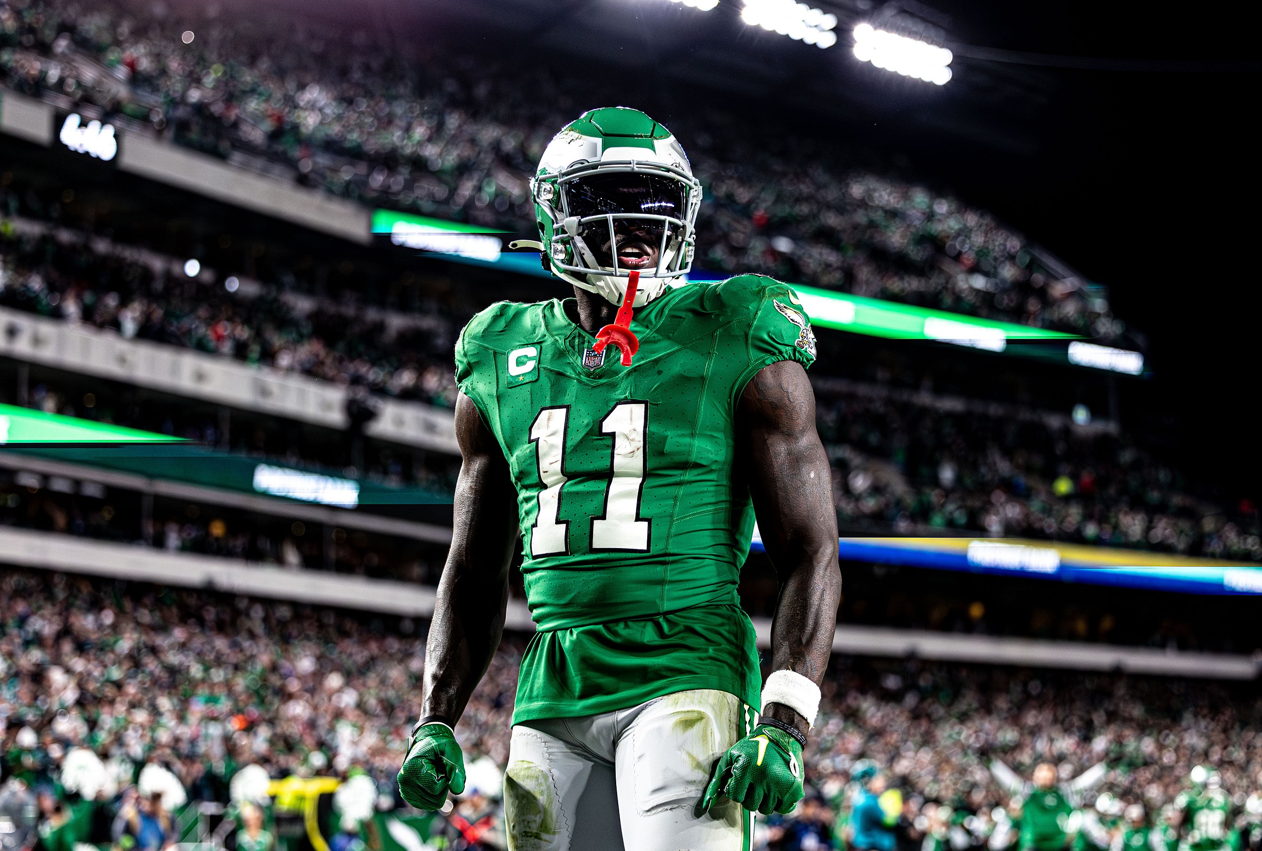week 7 draftkings picks, a.j. brown