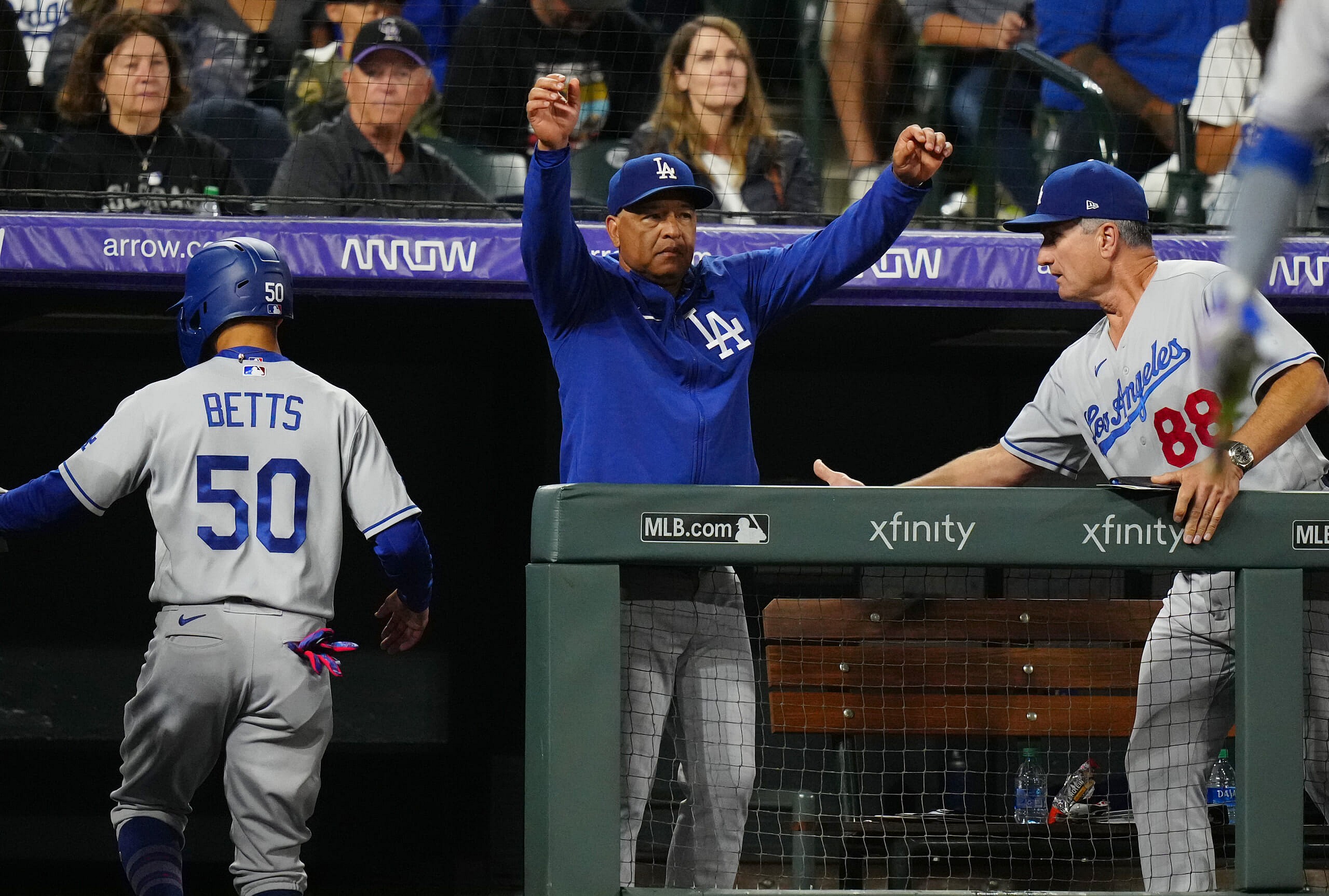 MLB: Los Angeles Dodgers at Colorado Rockies