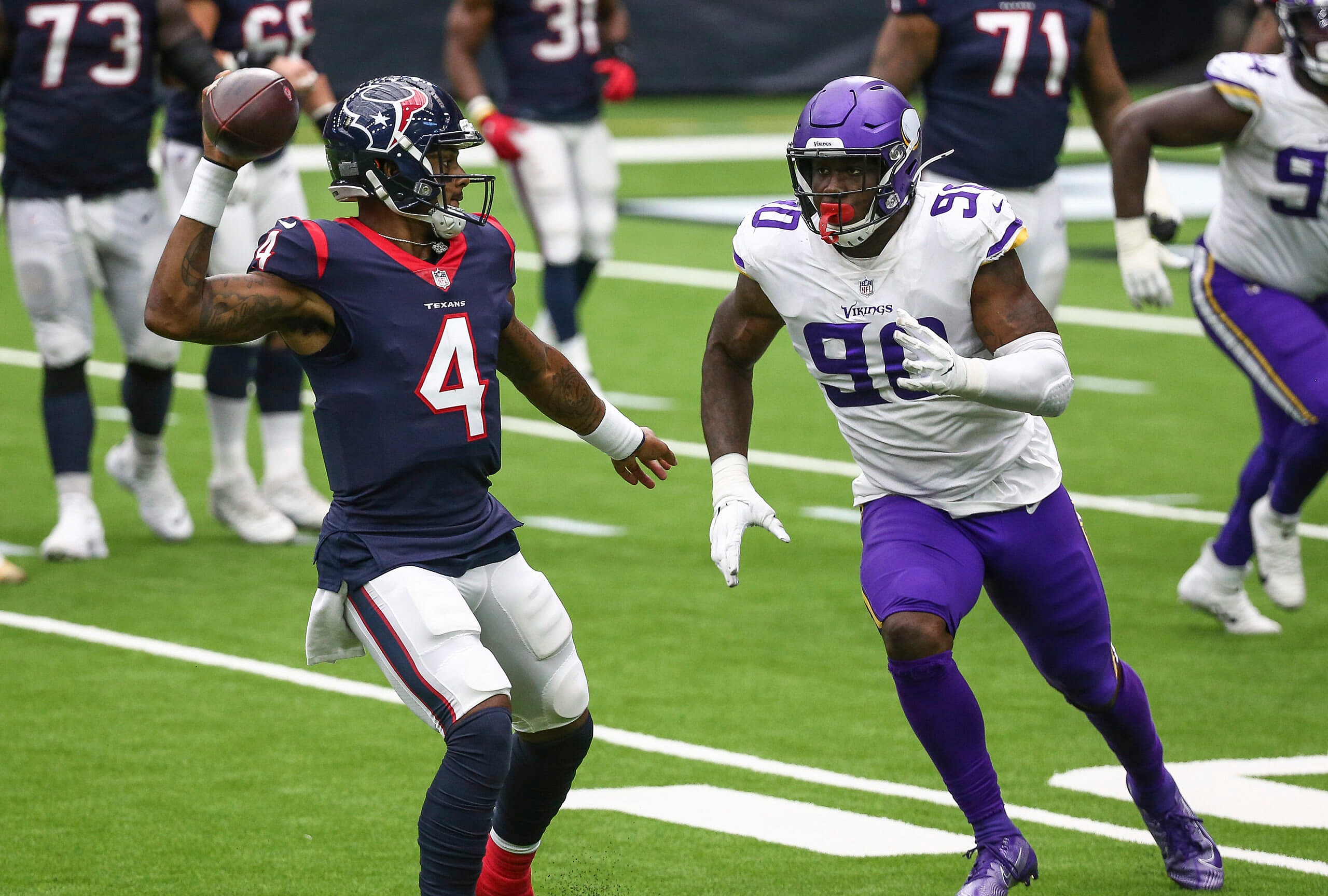 NFL: Minnesota Vikings at Houston Texans