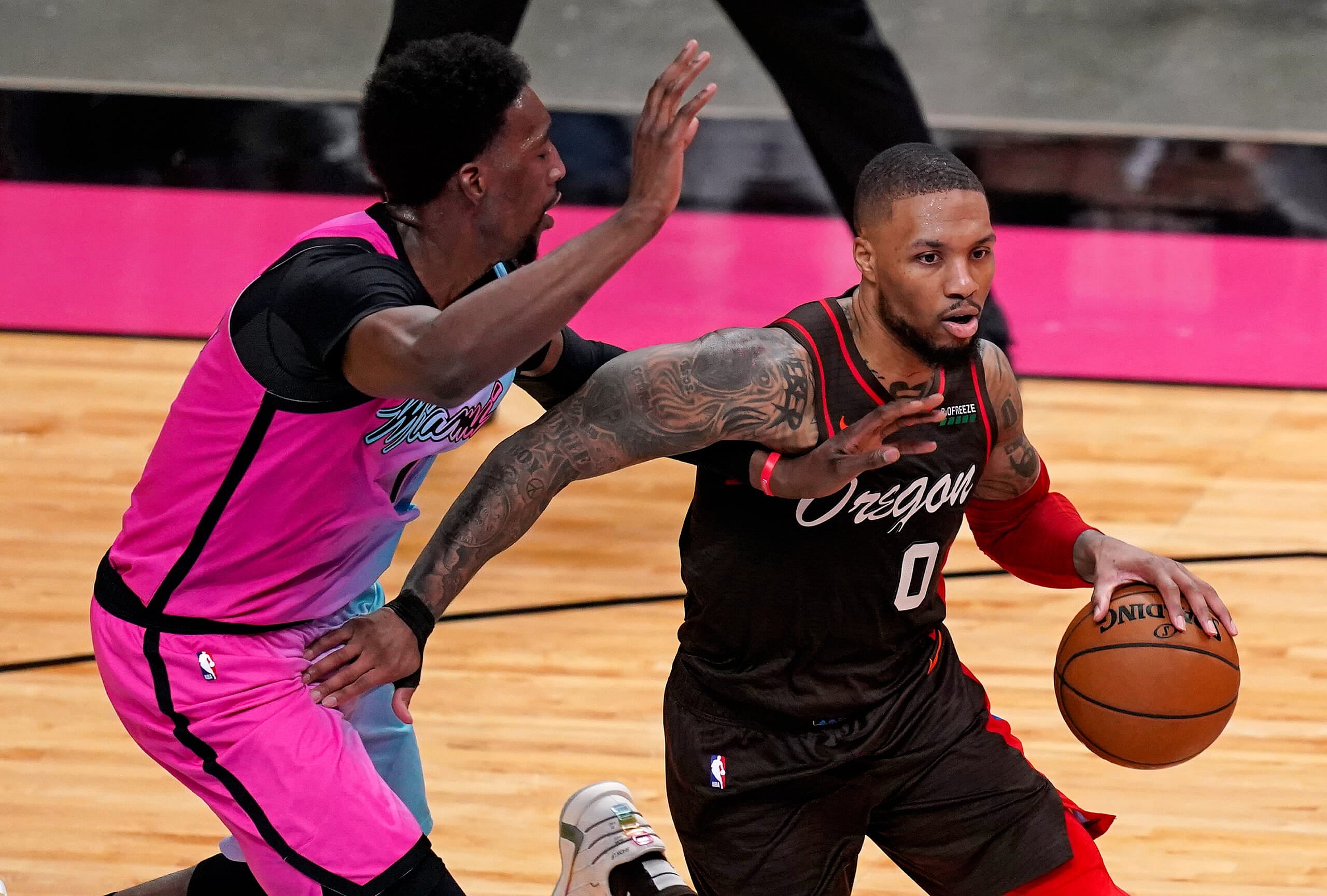damian lillard trade to the miami heat for bam adebayo