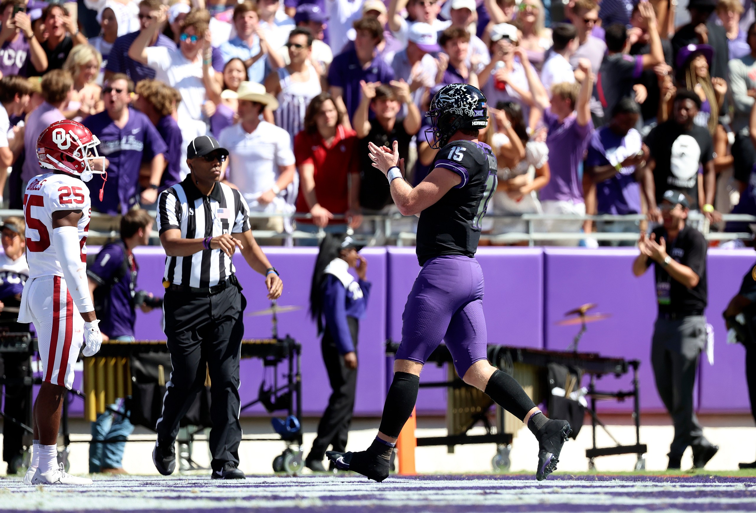 NCAA Football: Oklahoma at Texas Christian