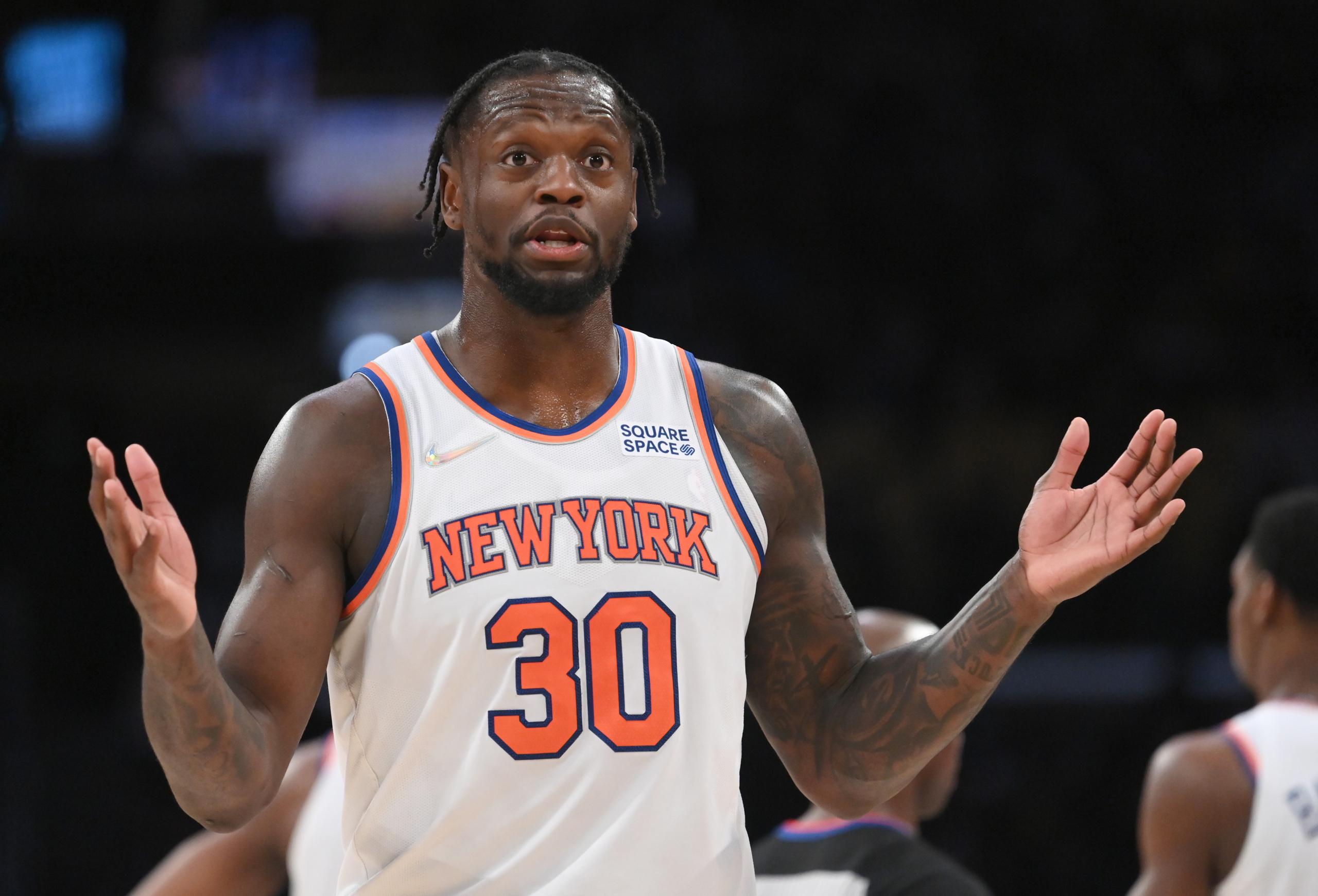 NBA: New York Knicks at Los Angeles Lakers