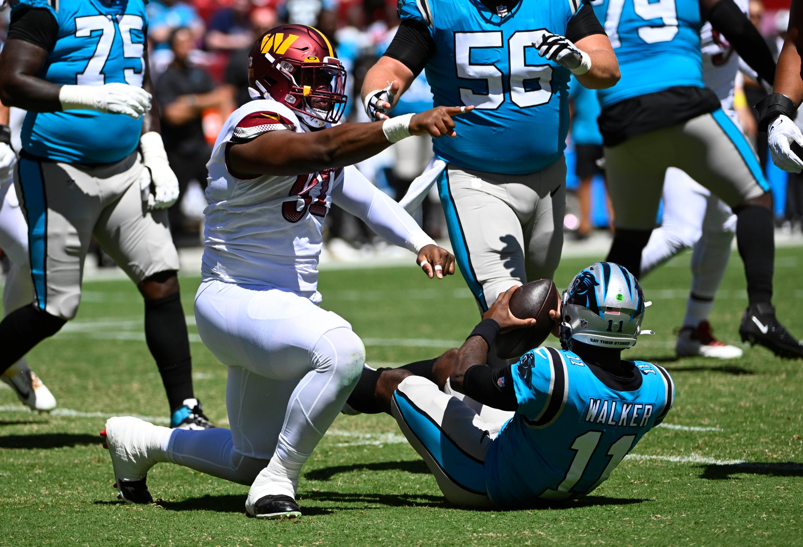 NFL: Carolina Panthers at Washington Commanders