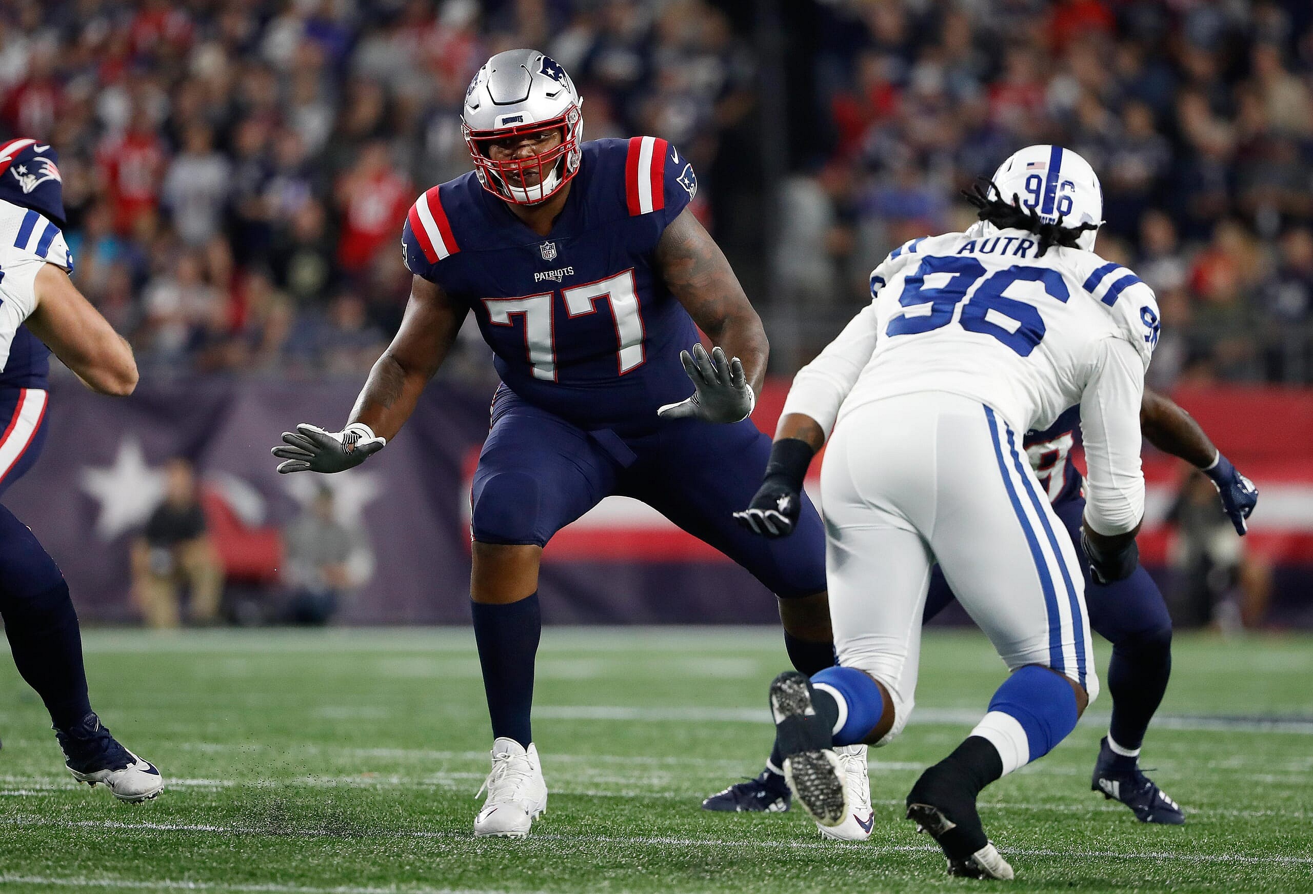 new england patriots' trent brown almost dies