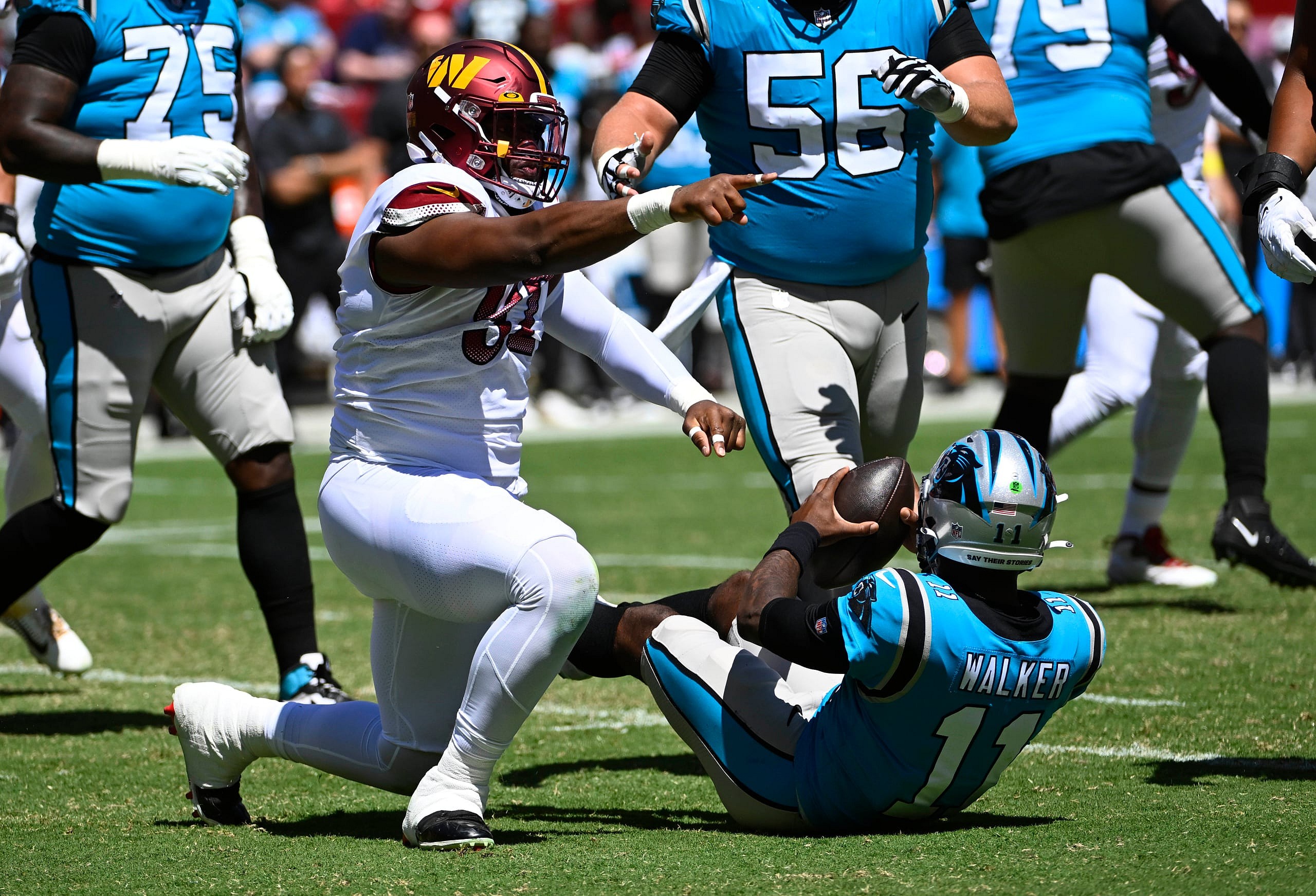 NFL: Carolina Panthers at Washington Commanders