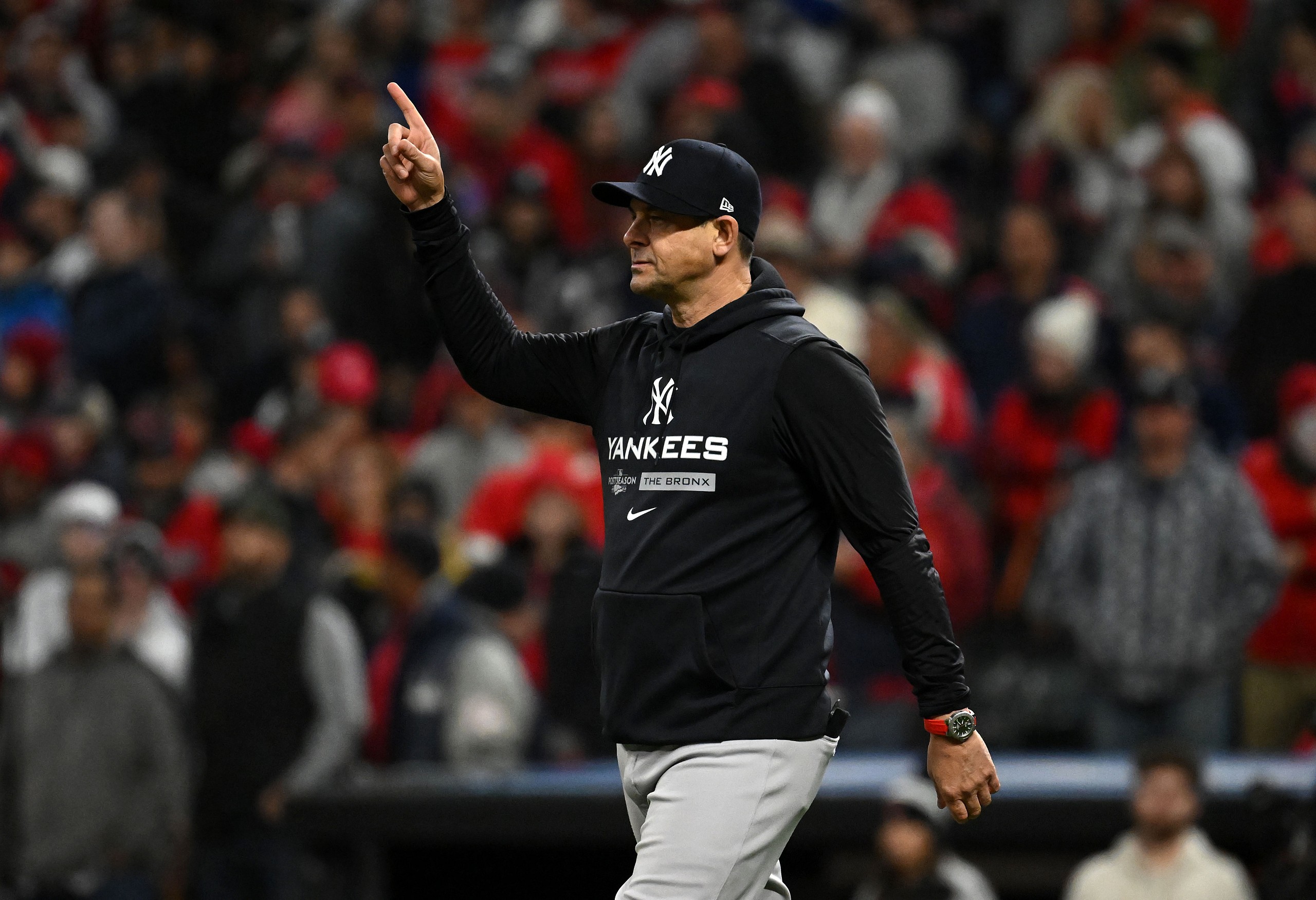 MLB: New York Yankees at Cleveland Guardians