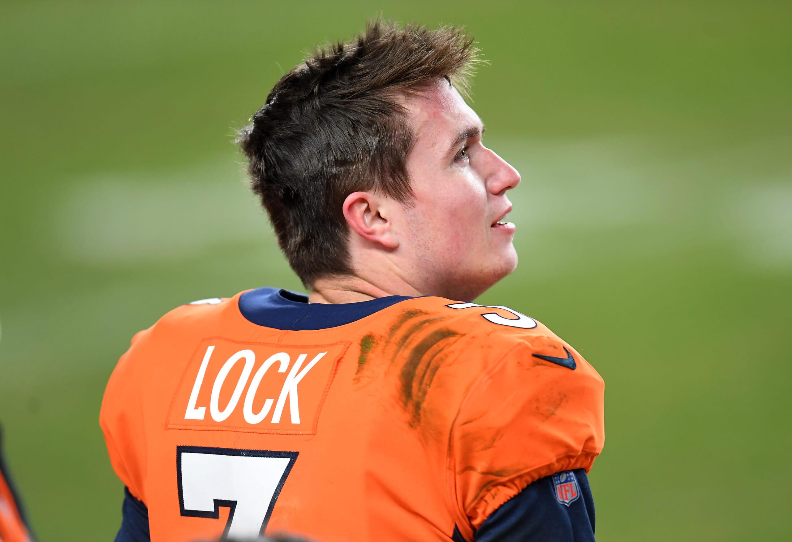 the denver broncos just went from drew lock to russell wilson