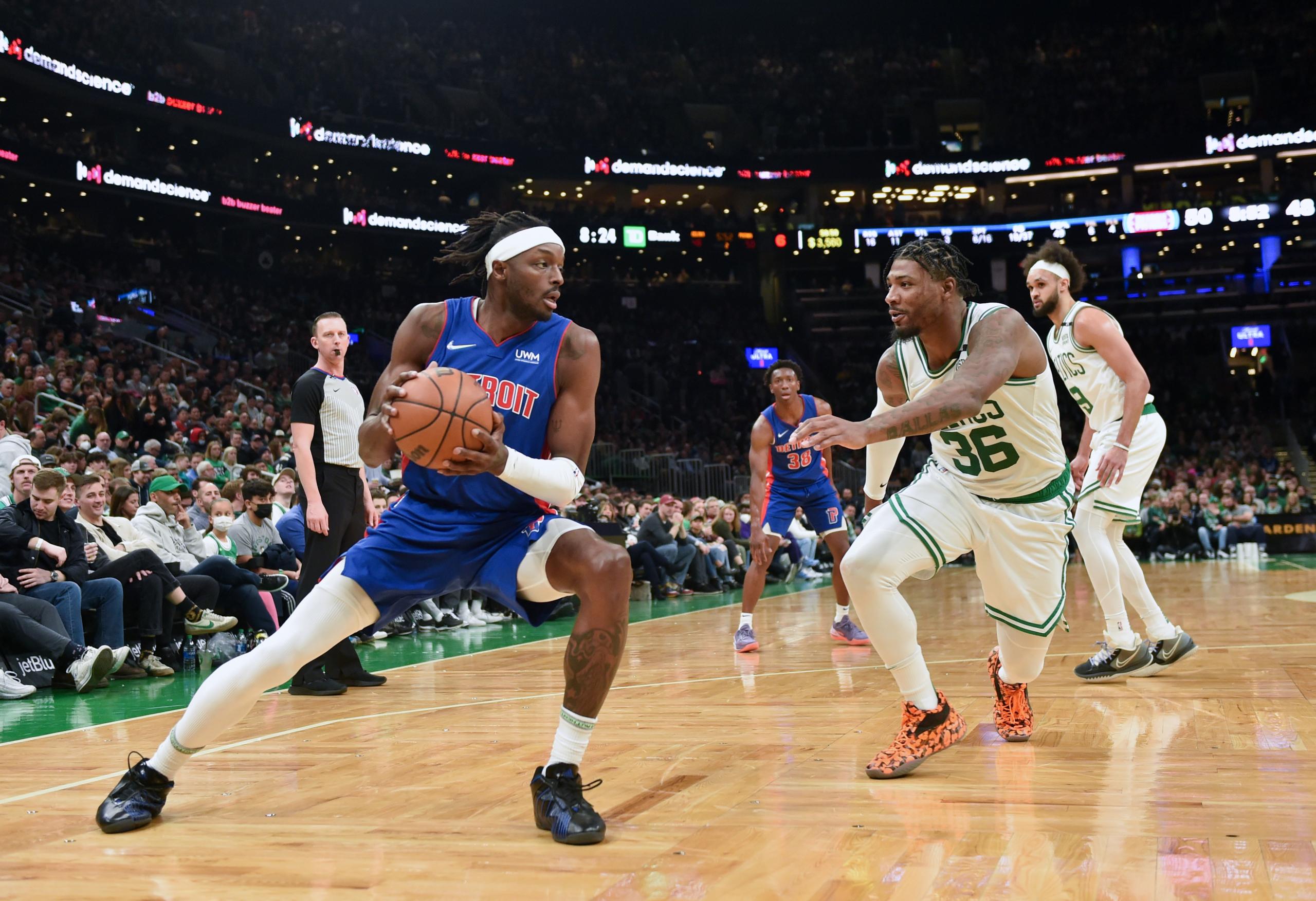 NBA: Detroit Pistons at Boston Celtics