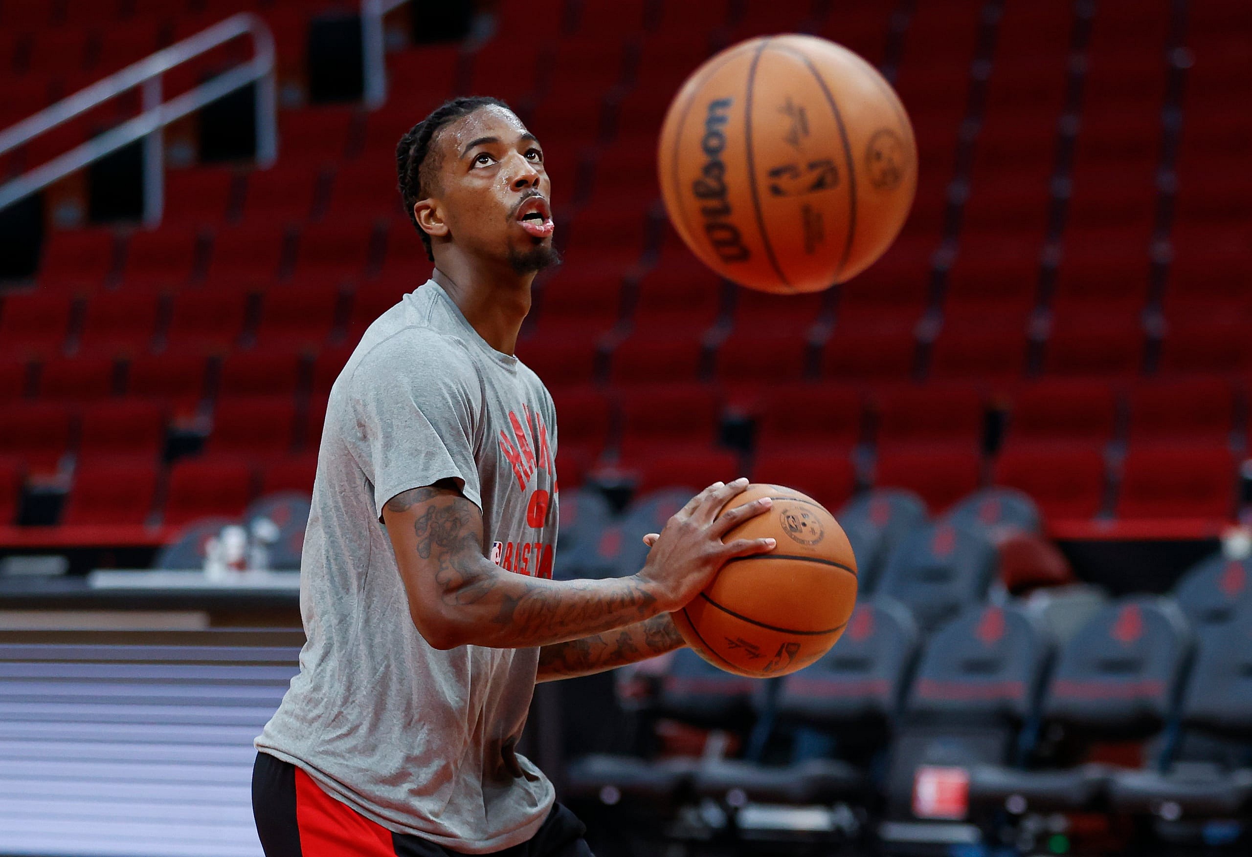 NBA: Atlanta Hawks at Houston Rockets