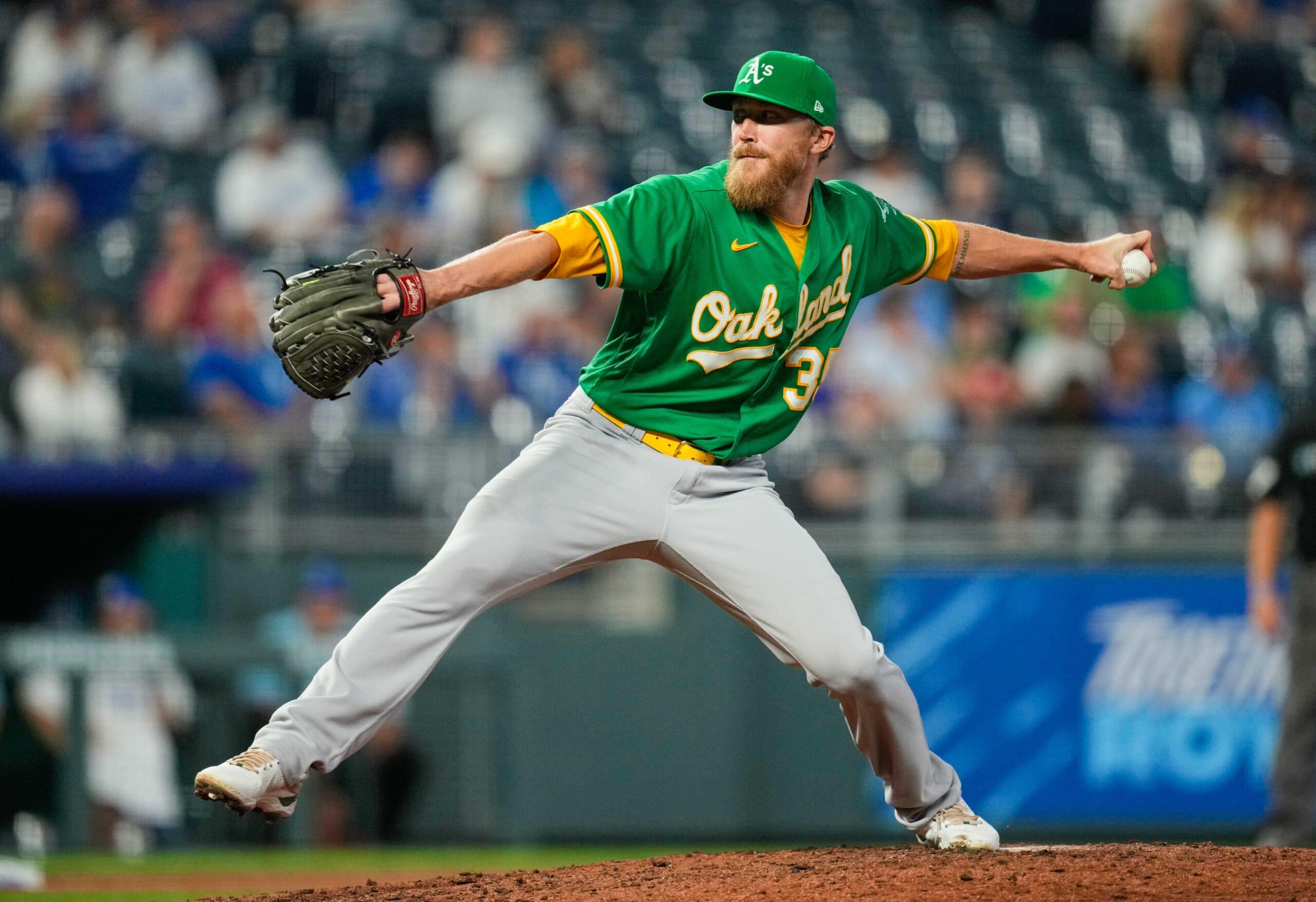 MLB: Oakland Athletics at Kansas City Royals