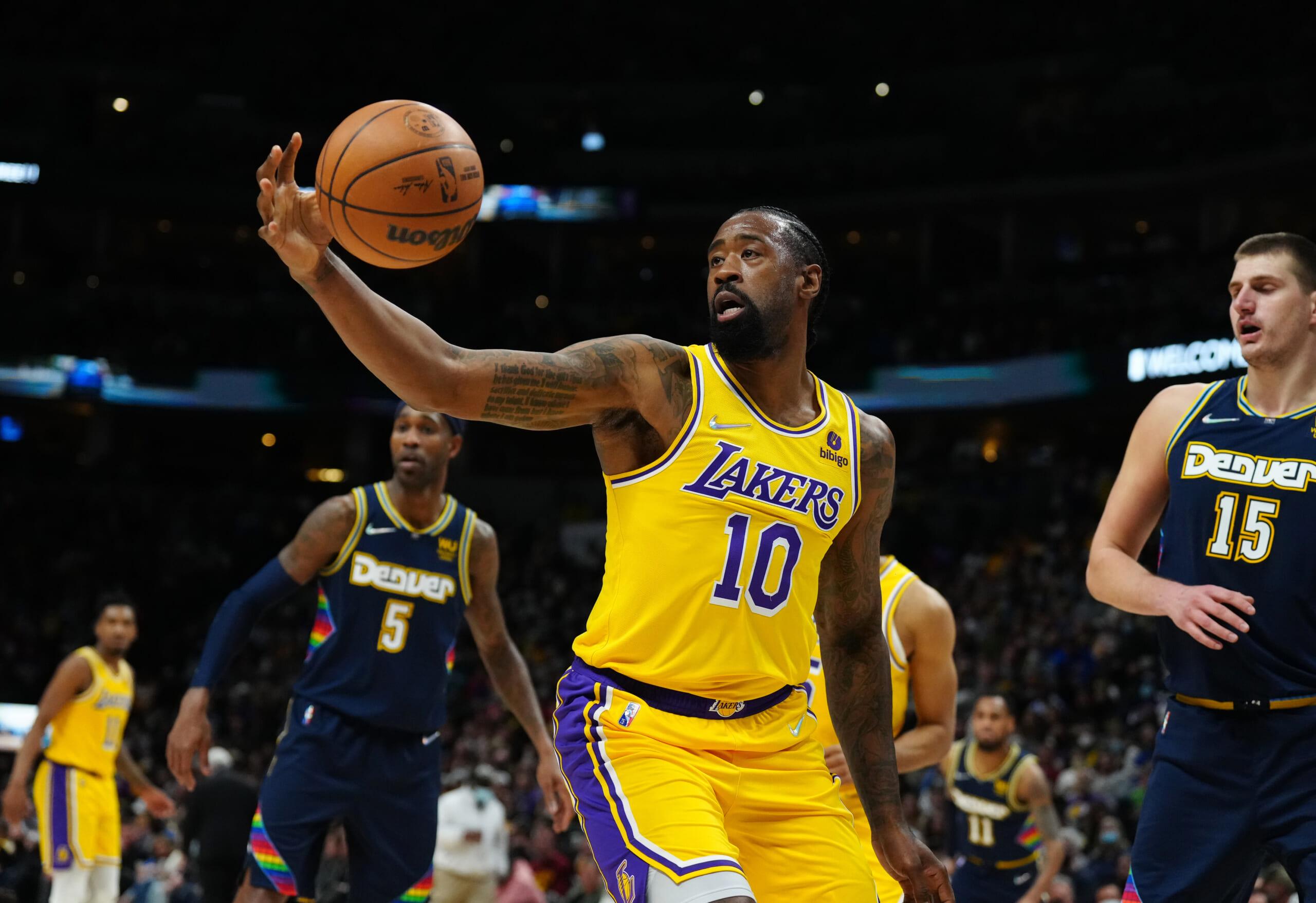 los angeles lakers waive deandre jordan