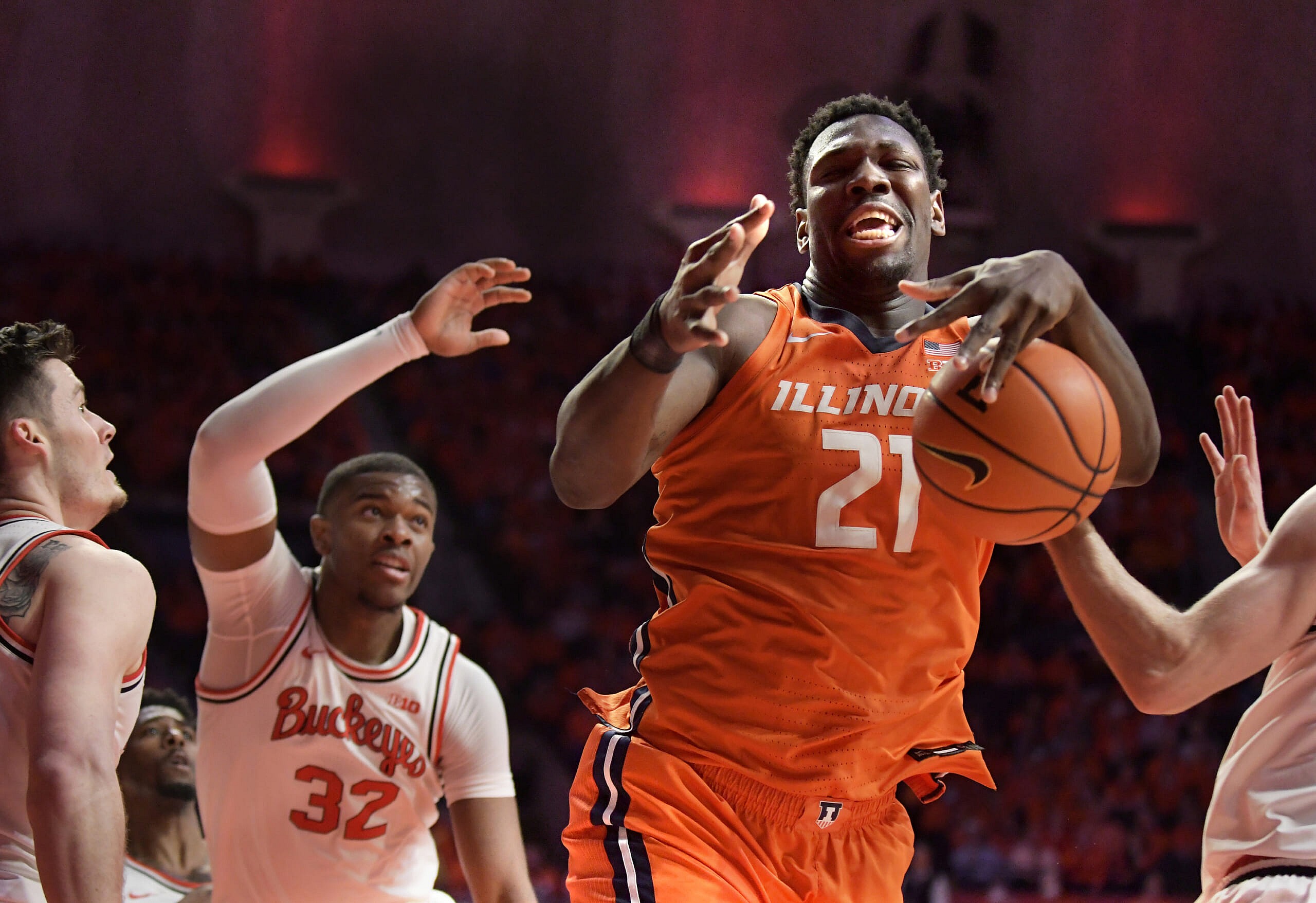 NCAA Basketball: Ohio State at Illinois