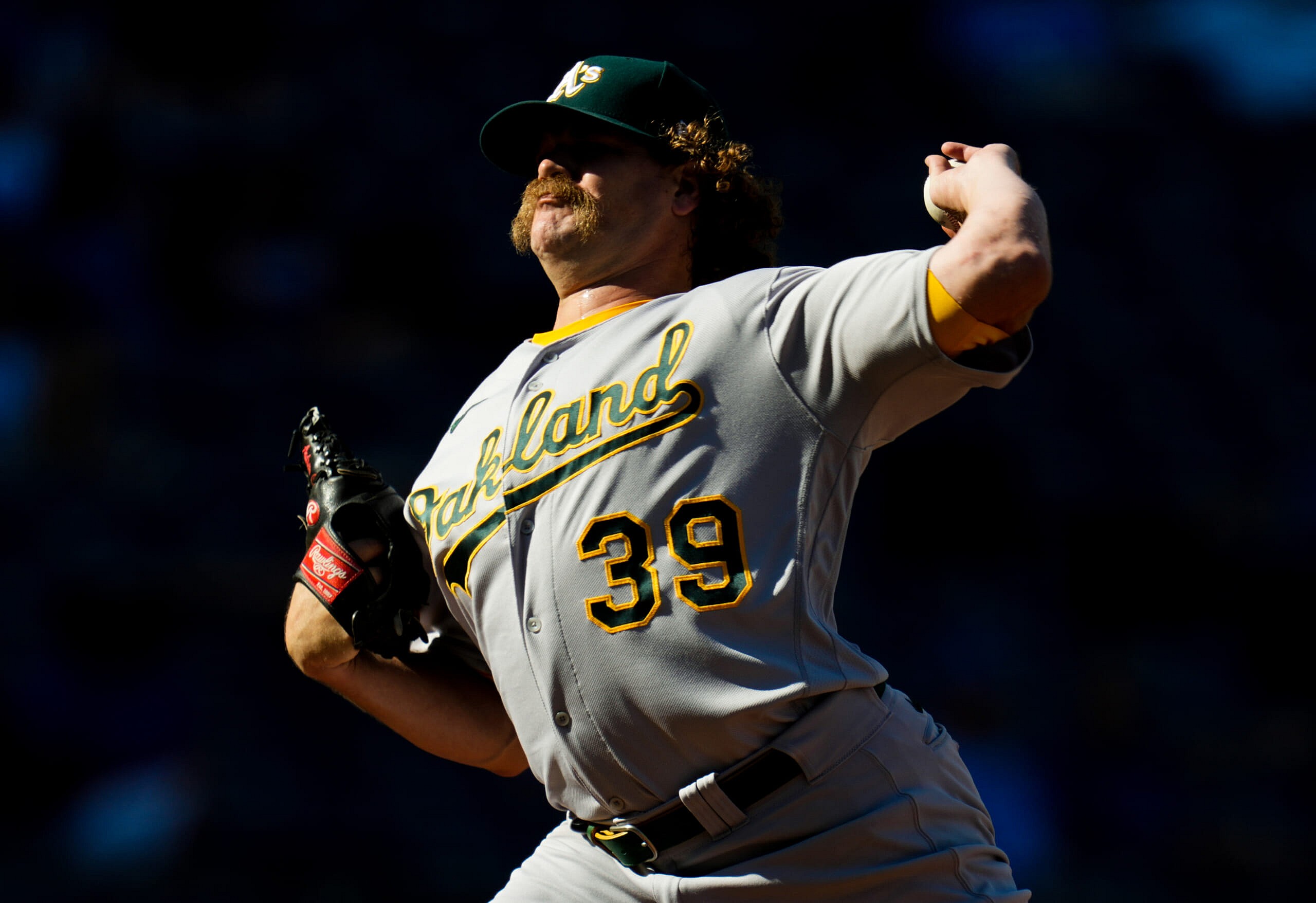 MLB: Oakland Athletics at Kansas City Royals