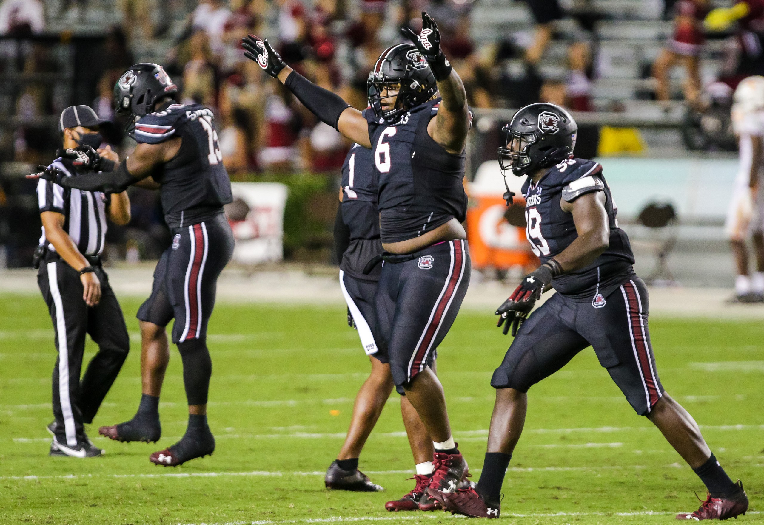 NCAA Football: Tennessee at South Carolina