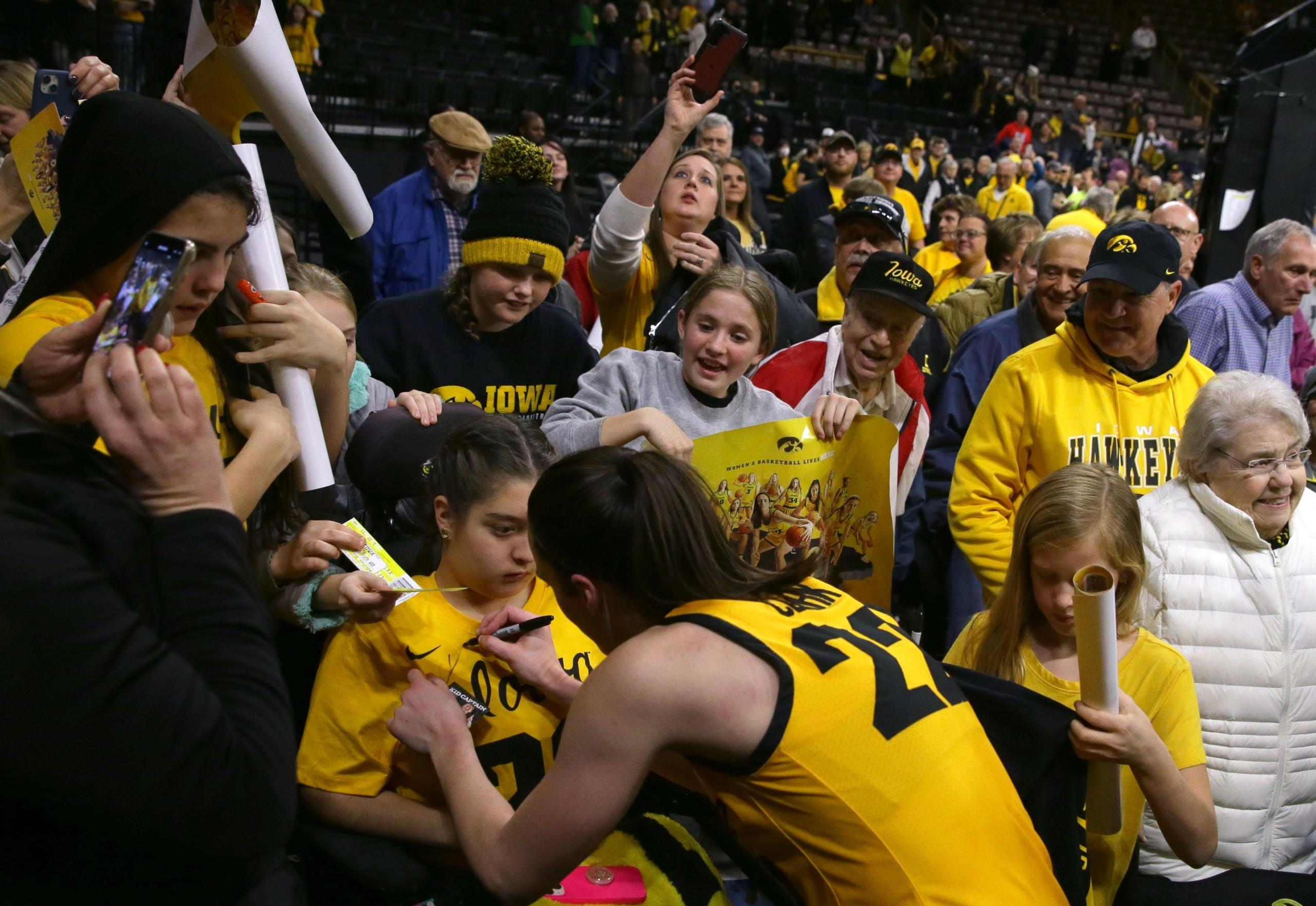 Caitlin Clark: Iowa City Press-Citizen
