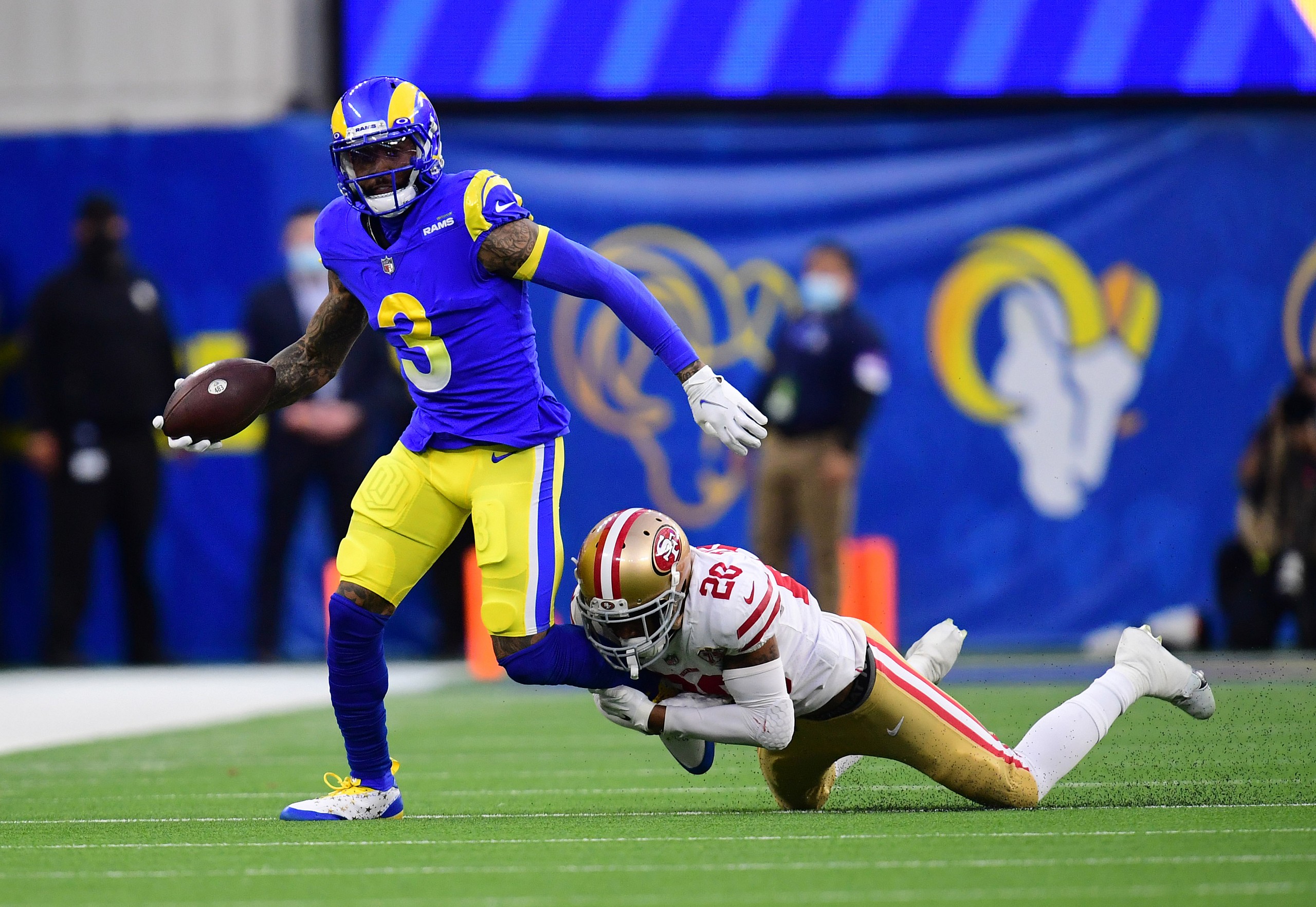 NFL: NFC Championship-San Francisco 49ers at Los Angeles Rams