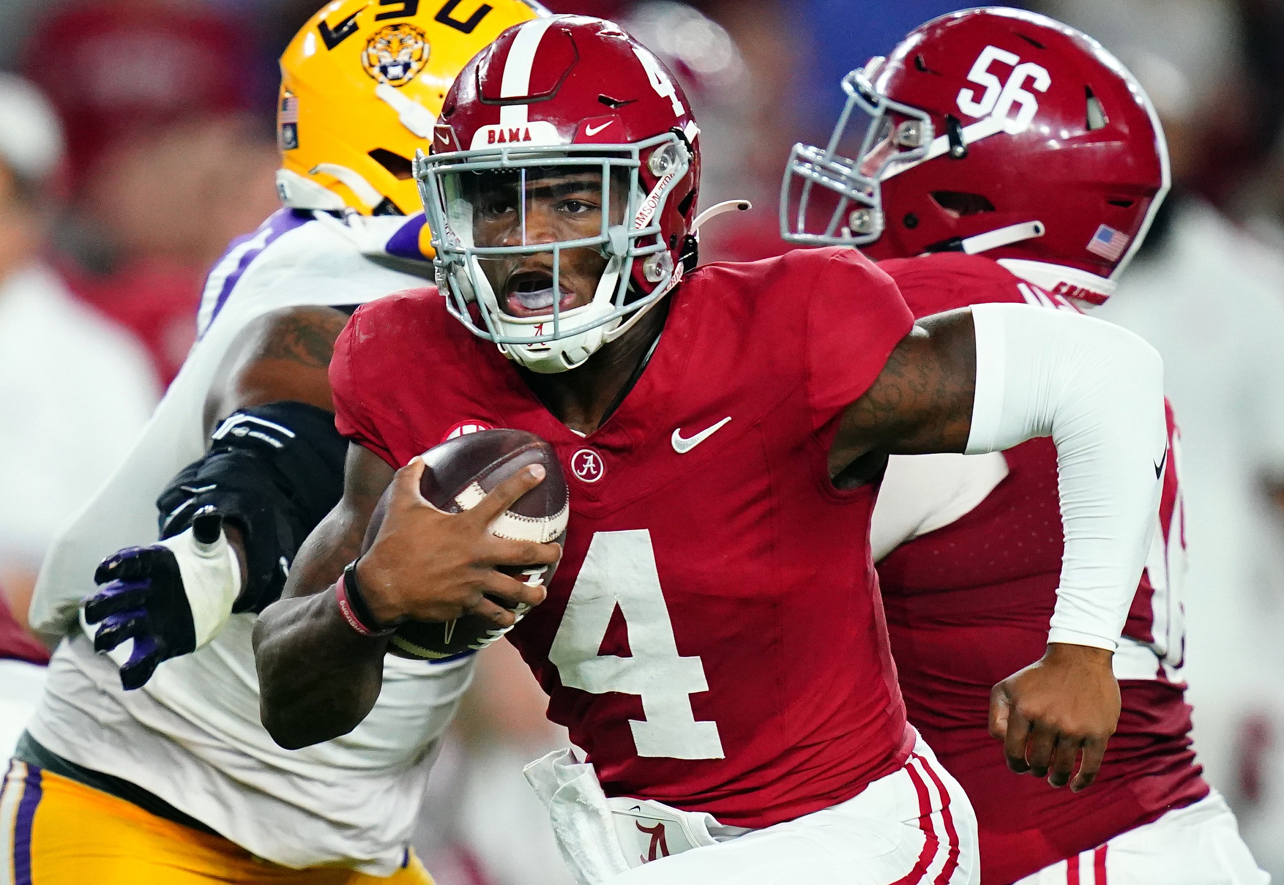 NCAA Football: Louisiana State at Alabama