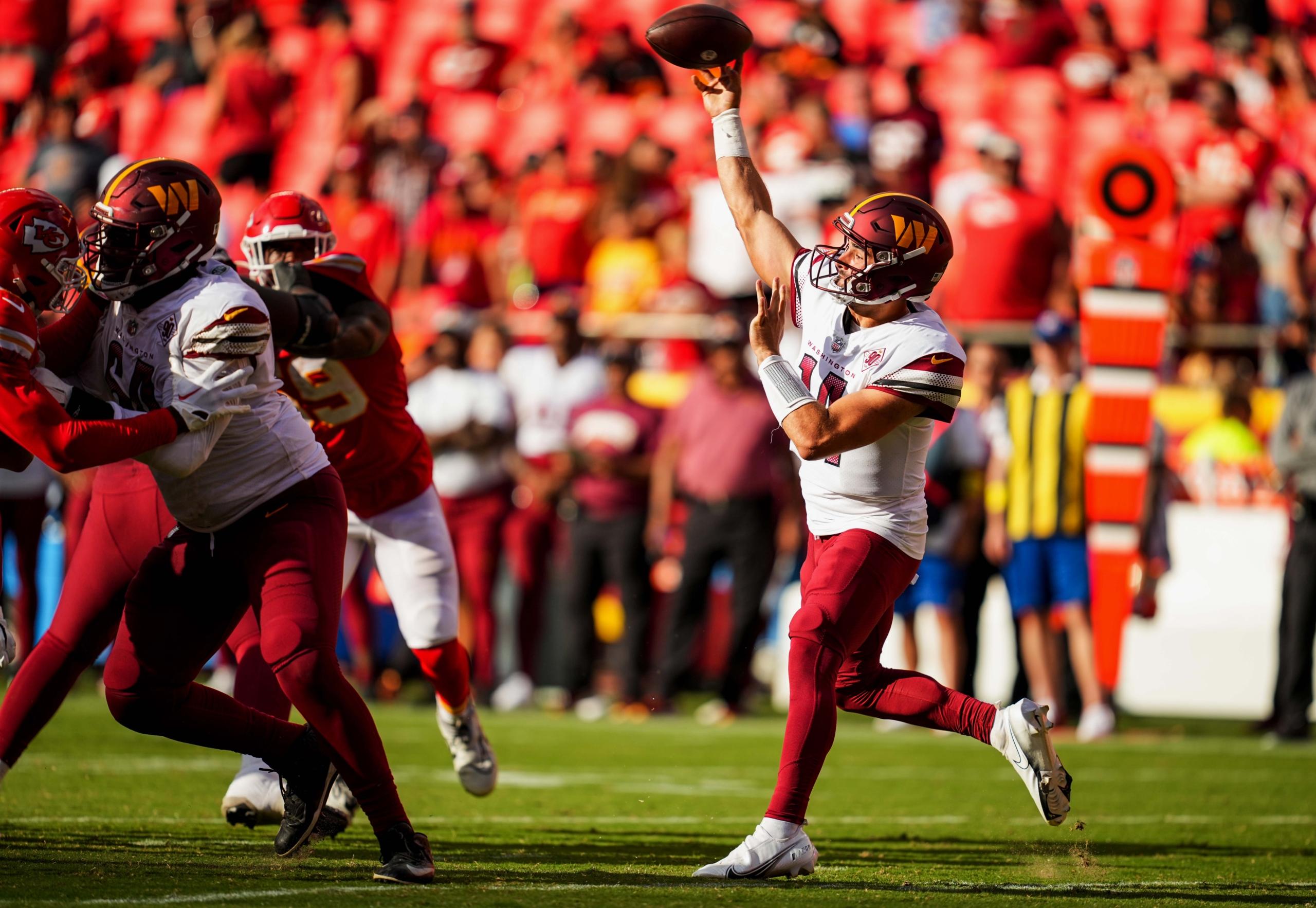 NFL: Washington Commanders at Kansas City Chiefs