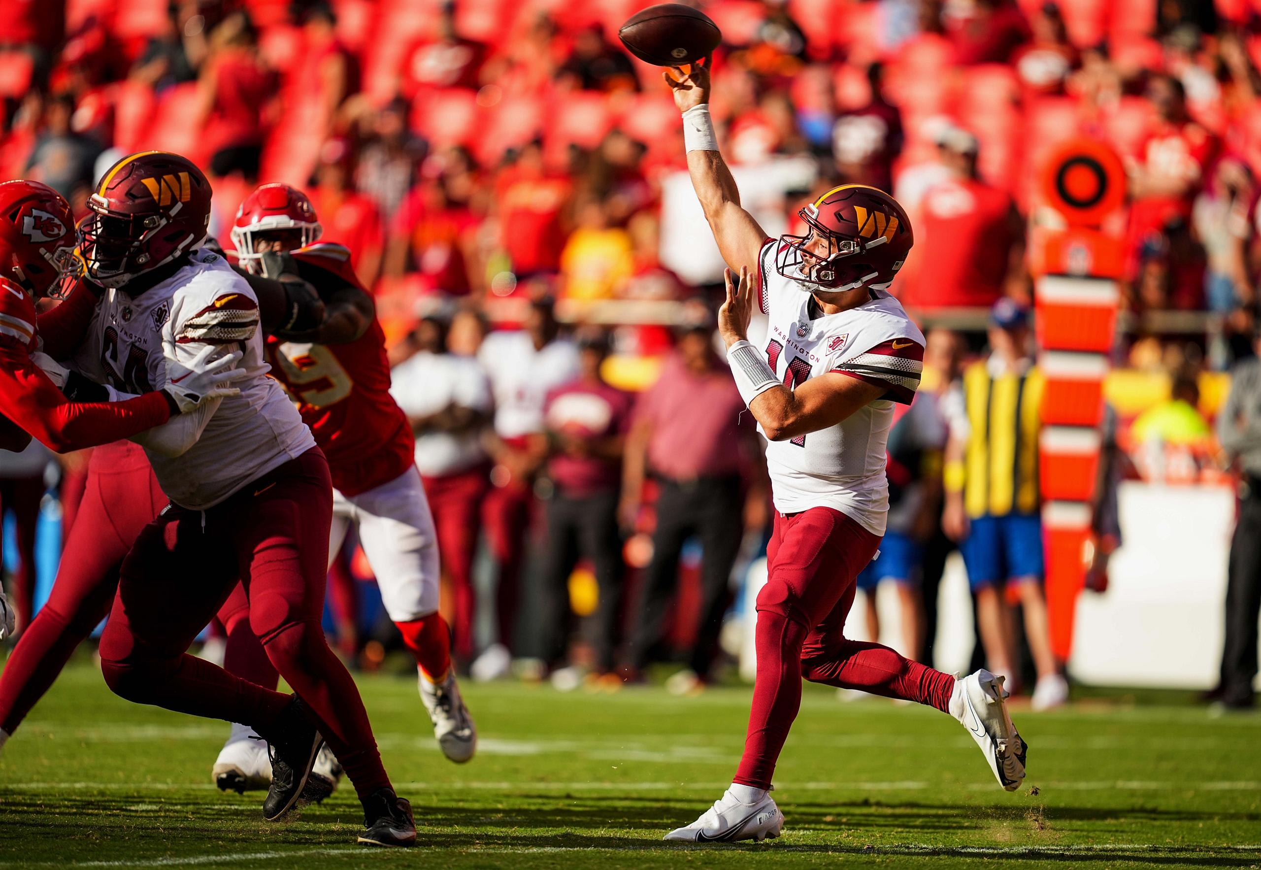NFL: Washington Commanders at Kansas City Chiefs