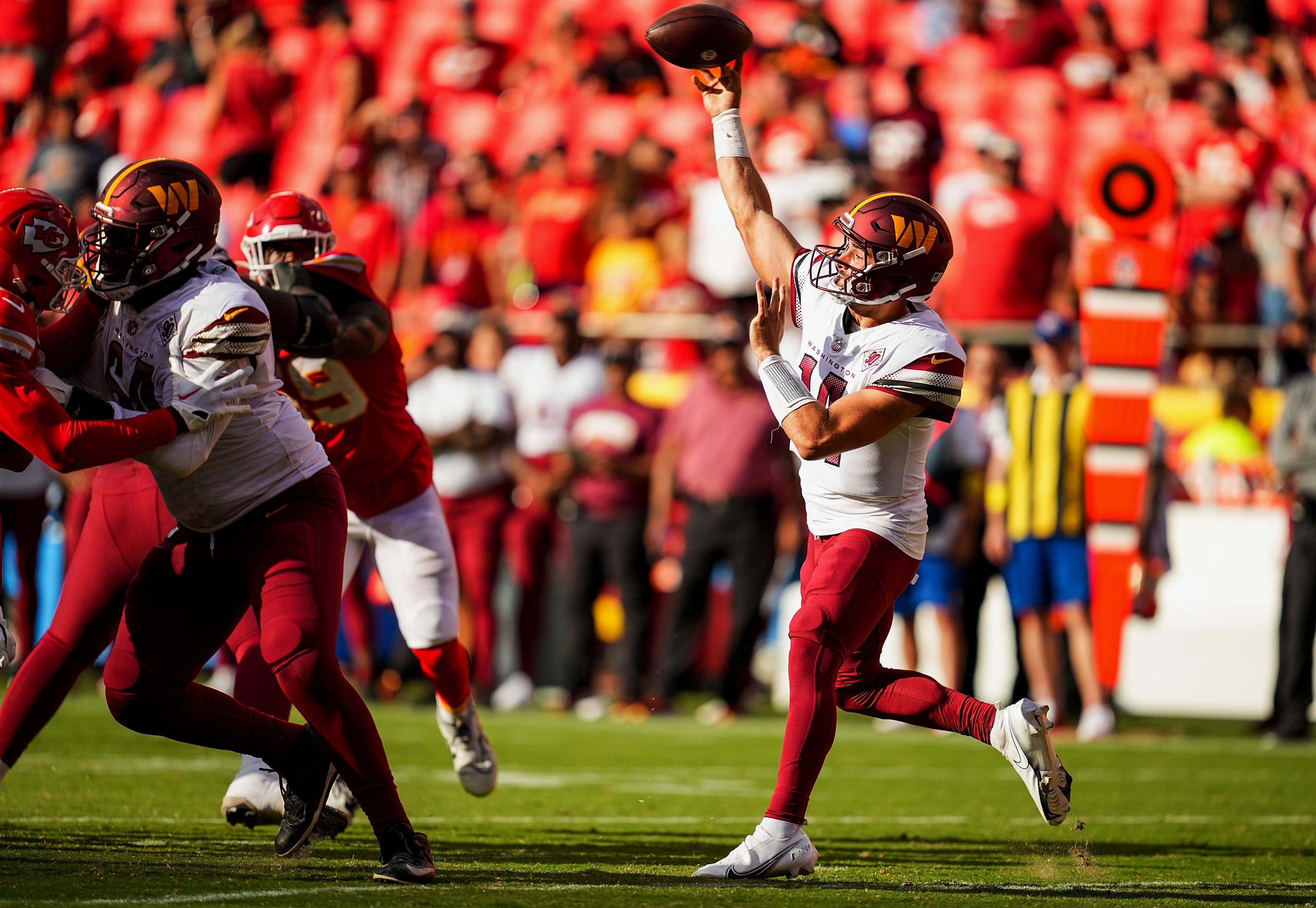 NFL: Washington Commanders at Kansas City Chiefs