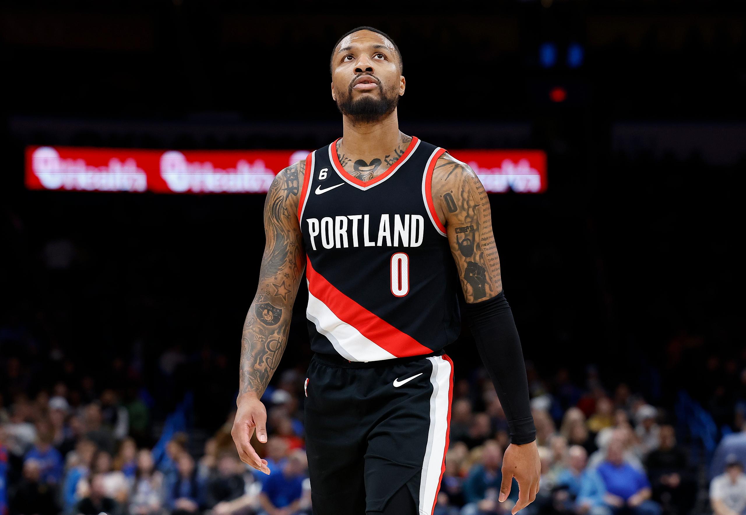 damian lillard, toronto raptors
